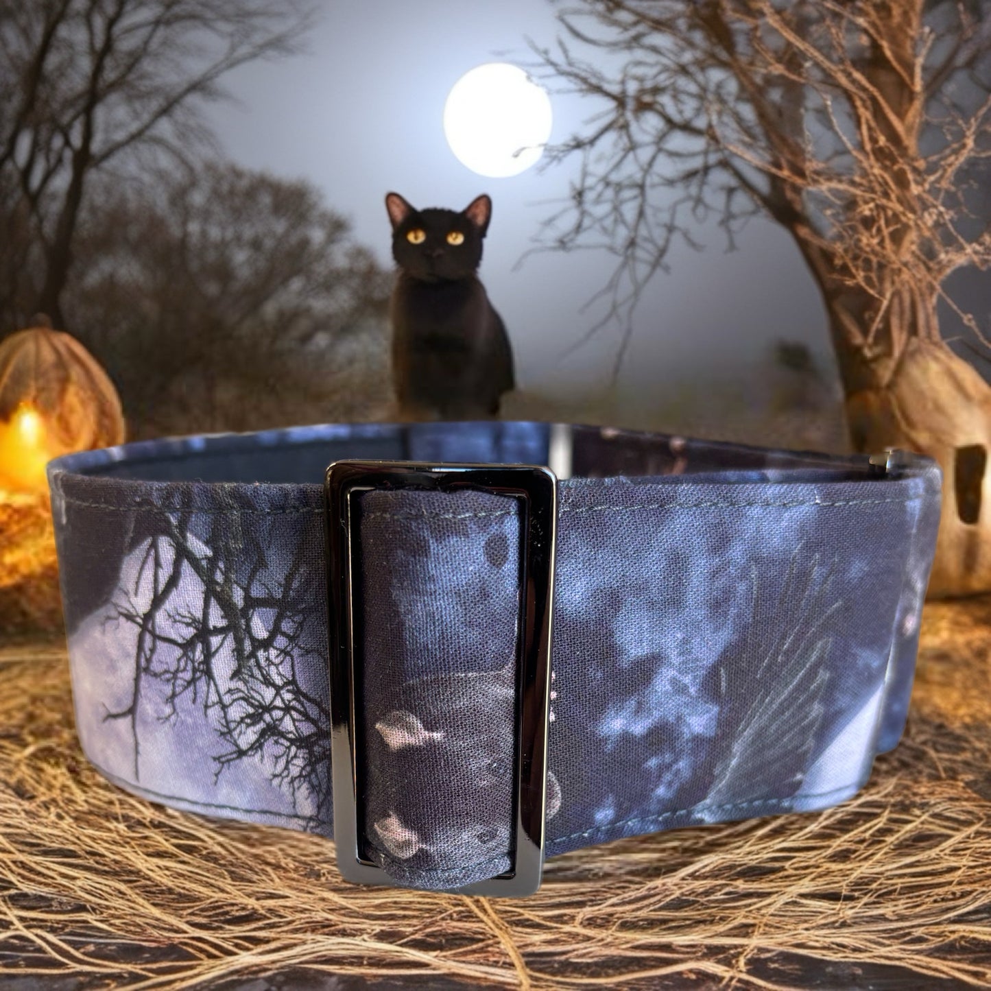 Ravens & Rats midnight magic Halloween greyhound cotton sports