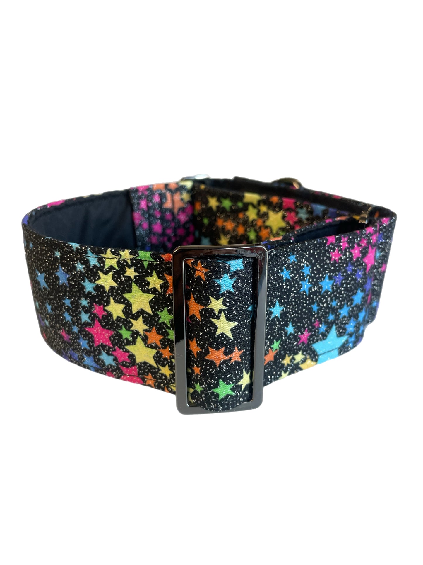 Twinkle twinkle little stars Cotton covered greyhound Martingale collar matching go bag