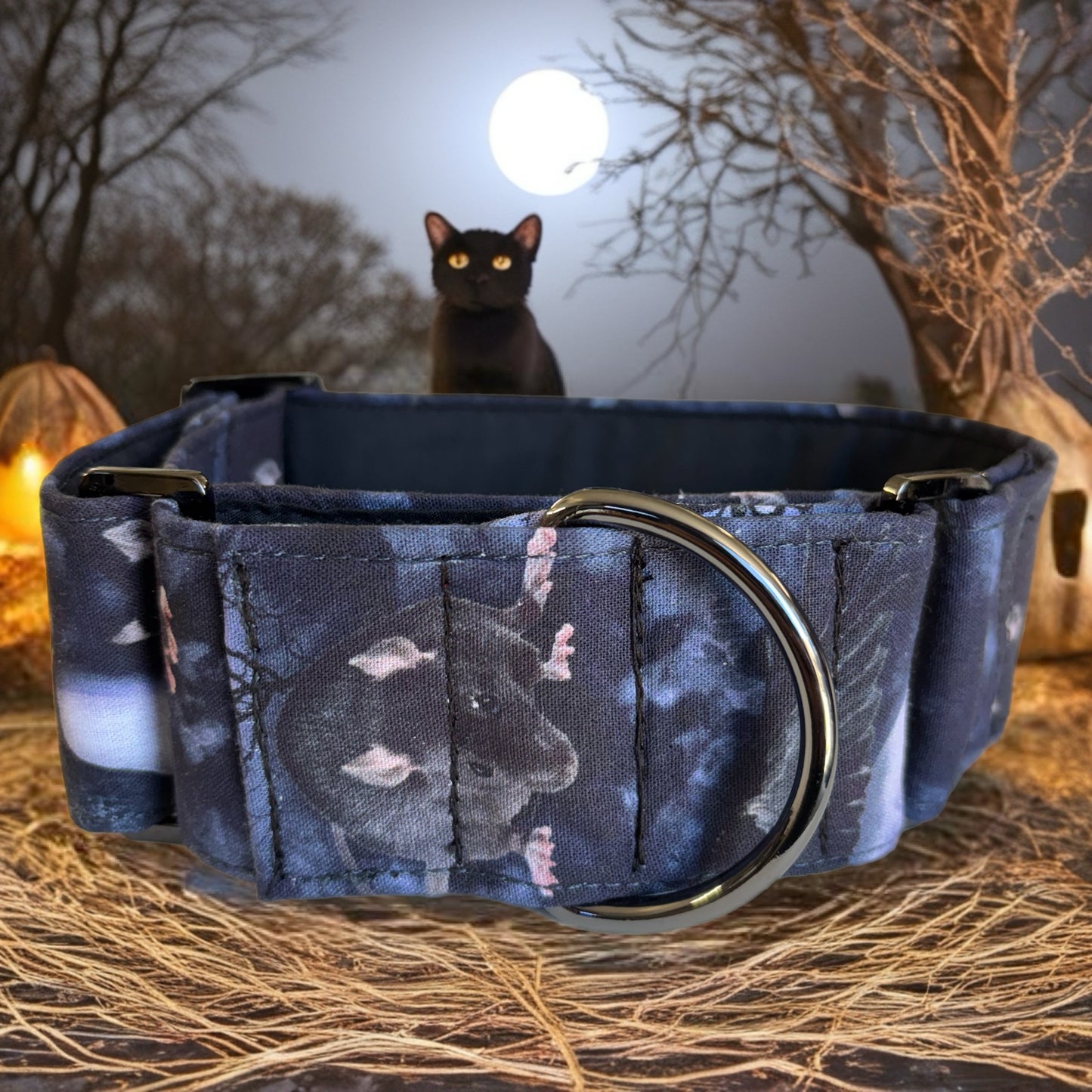 Ravens & Rats midnight magic Halloween greyhound cotton sports