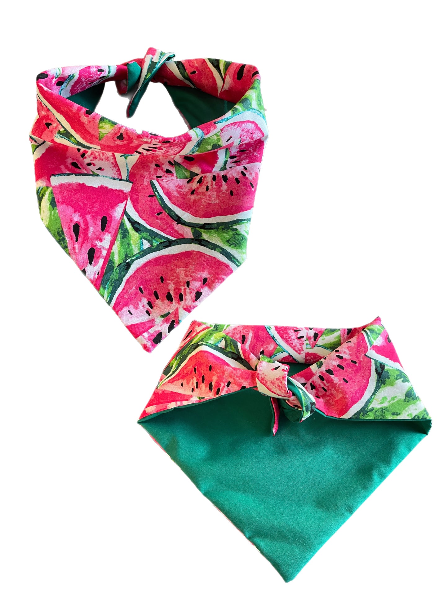 Bandana for the large dog greyhound staffy labrador double sided