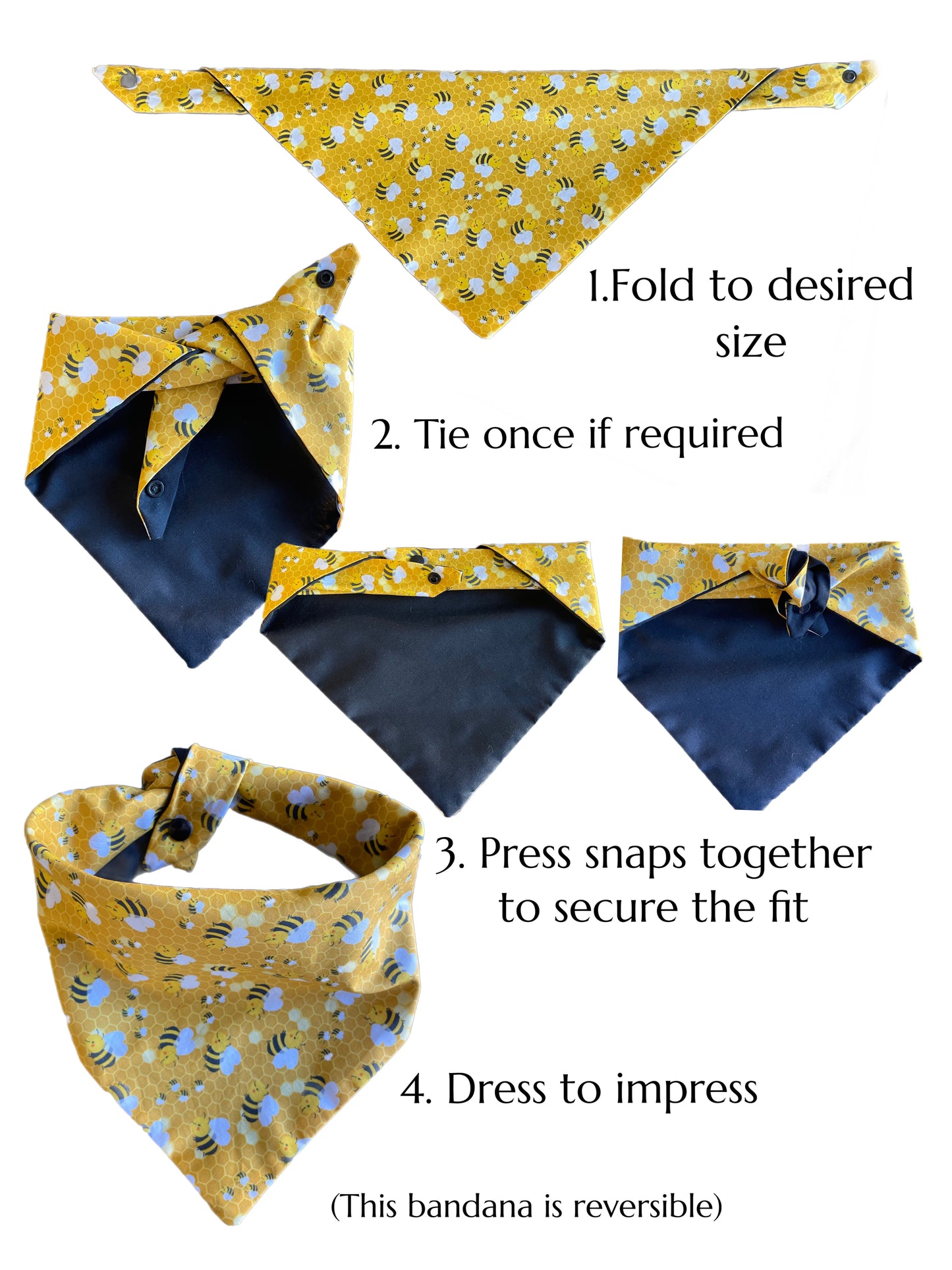 Christmas Bandana for the large dog greyhound staffy labrador double sided