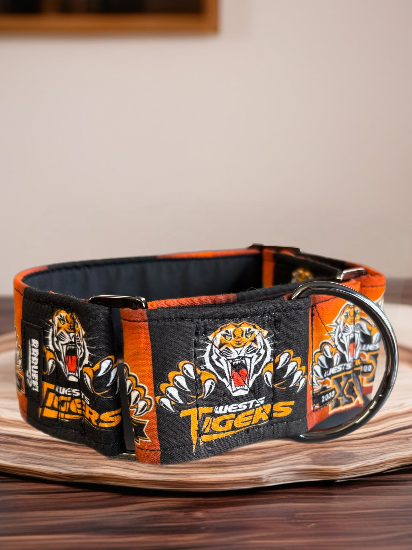 Hear the mighty roar! THE martingale for the exceptional greyhound. Limited edition. Handcrafted by two ladies in NSW