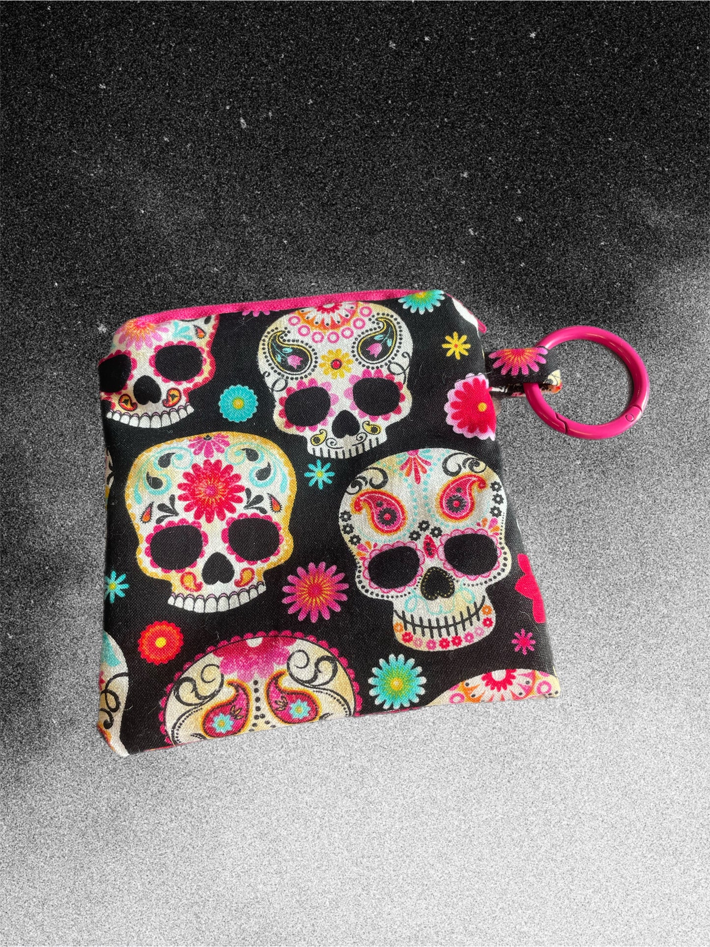 Sugar skulls Martingale collar greyhound 5cms super soft cotton fabric