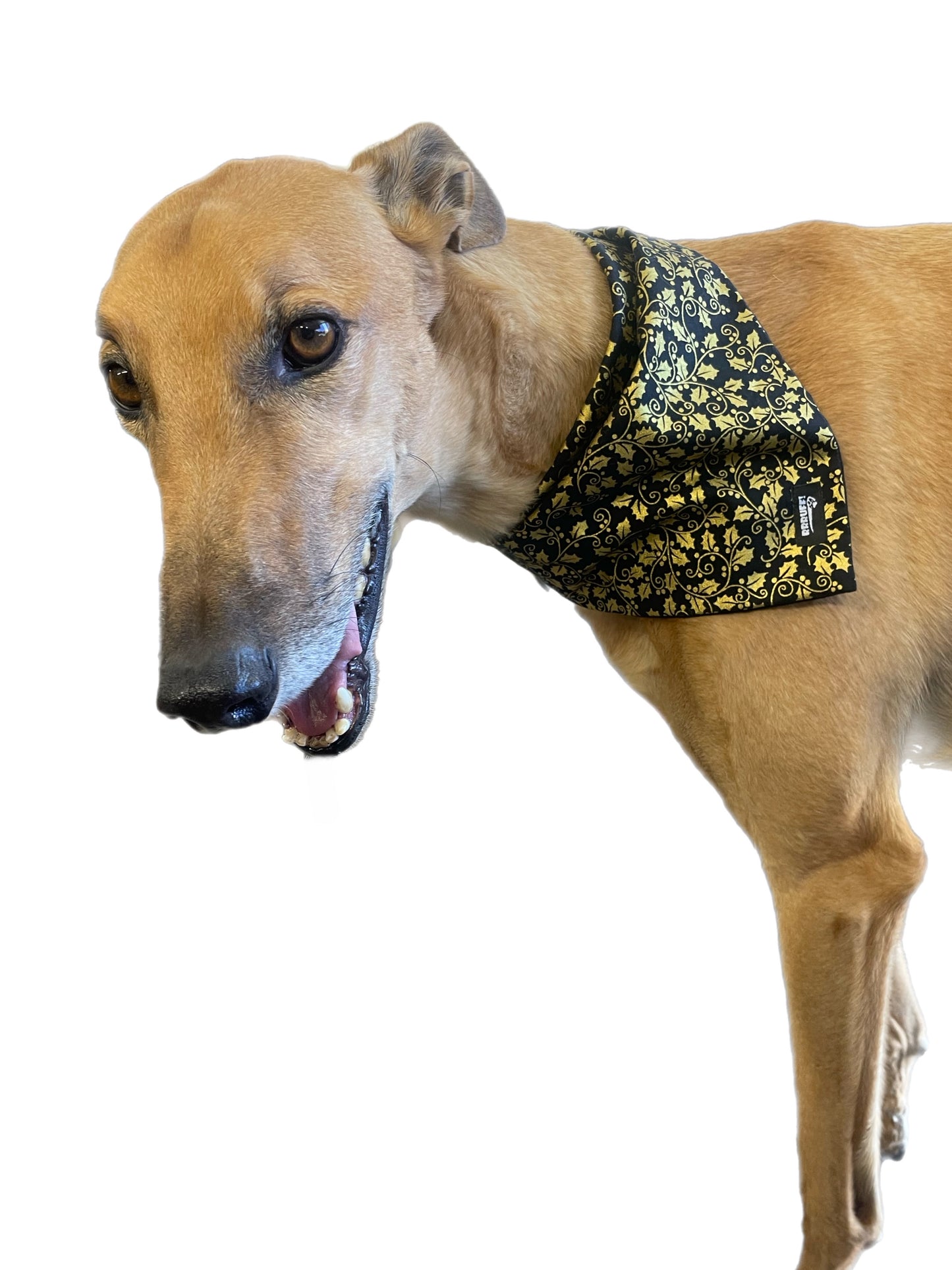 Christmas Bandana for the large dog greyhound staffy labrador double sided