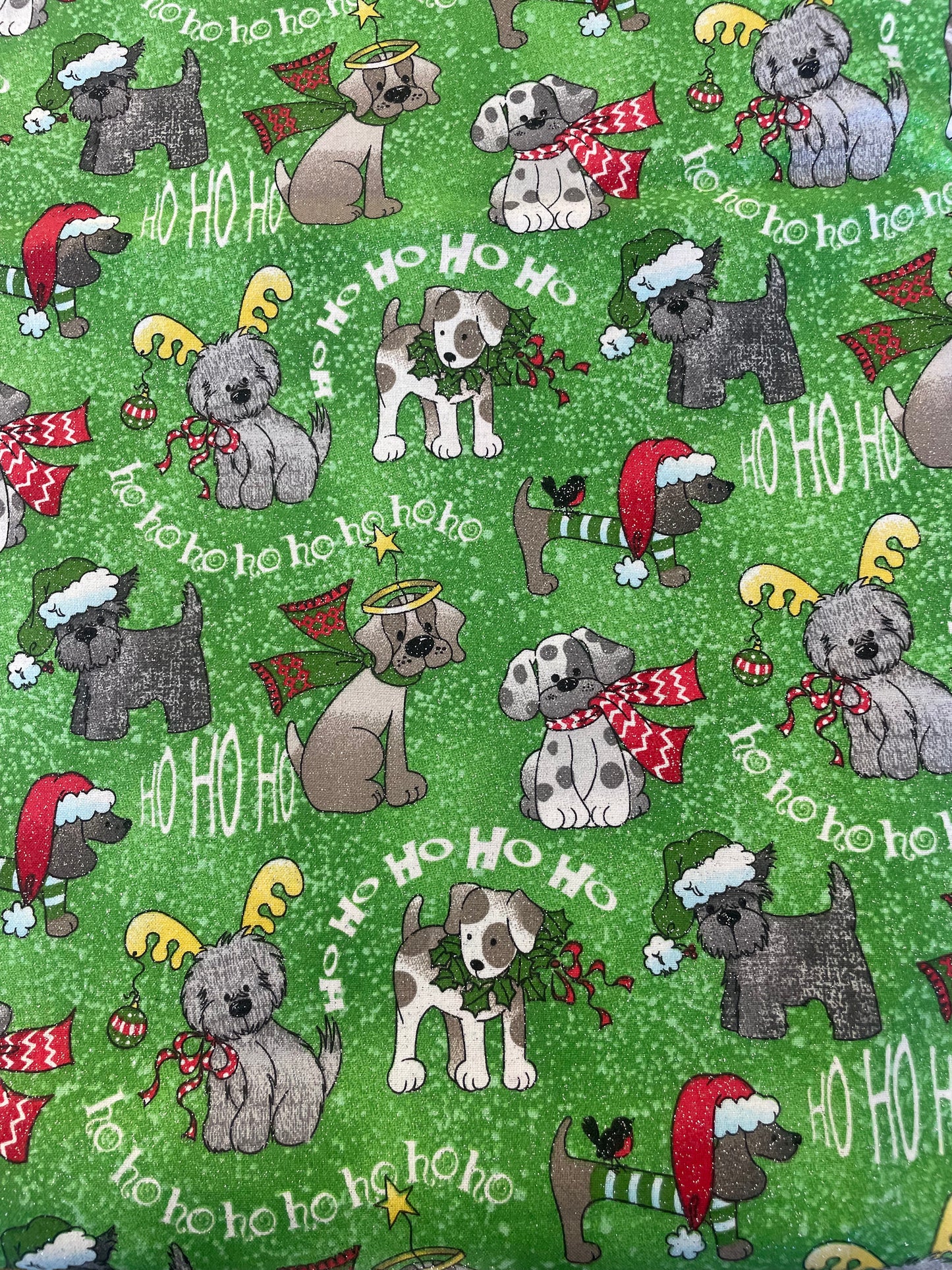 Christmas Bandana for the large dog greyhound staffy labrador double sided