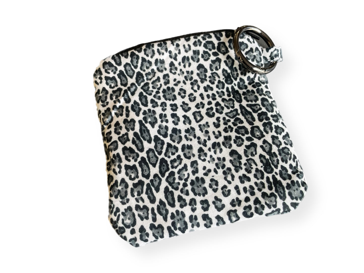 Snow leopard b&w greyhound whippet wide Martingale collar cotton covered super soft