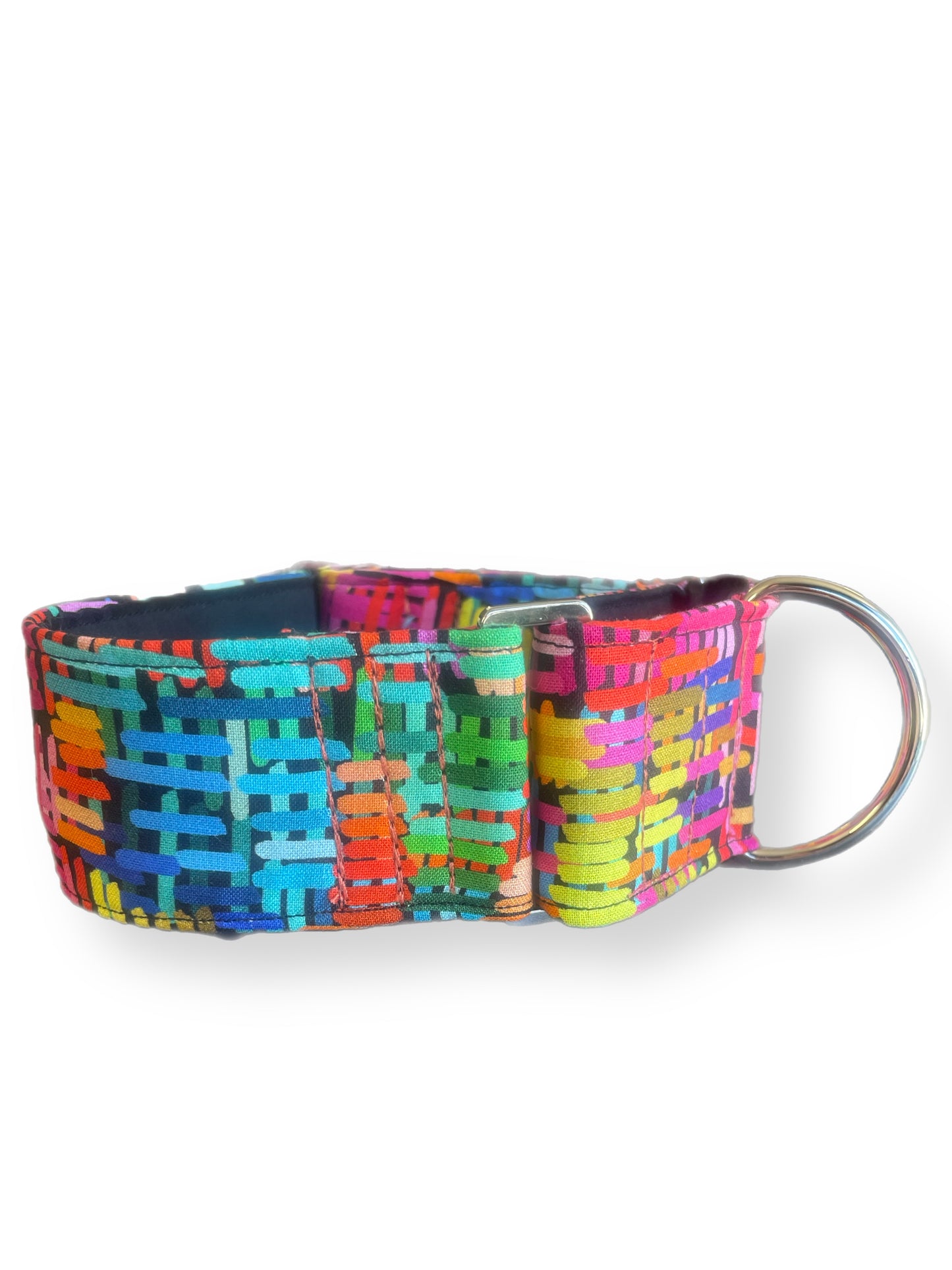 Colormazing wide martingale collar greyhound in cotton super soft