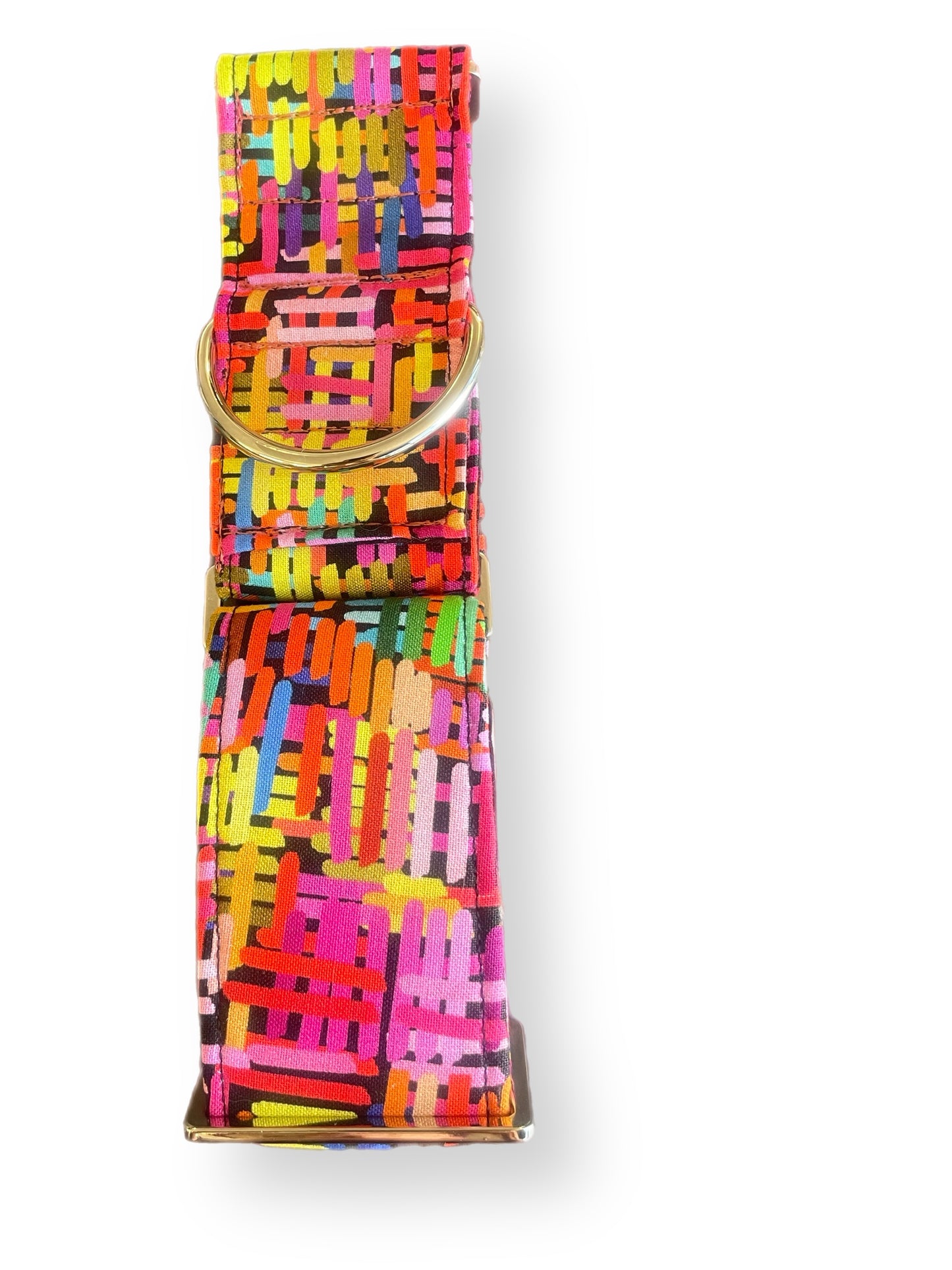 Colormazing wide martingale collar greyhound in cotton super soft
