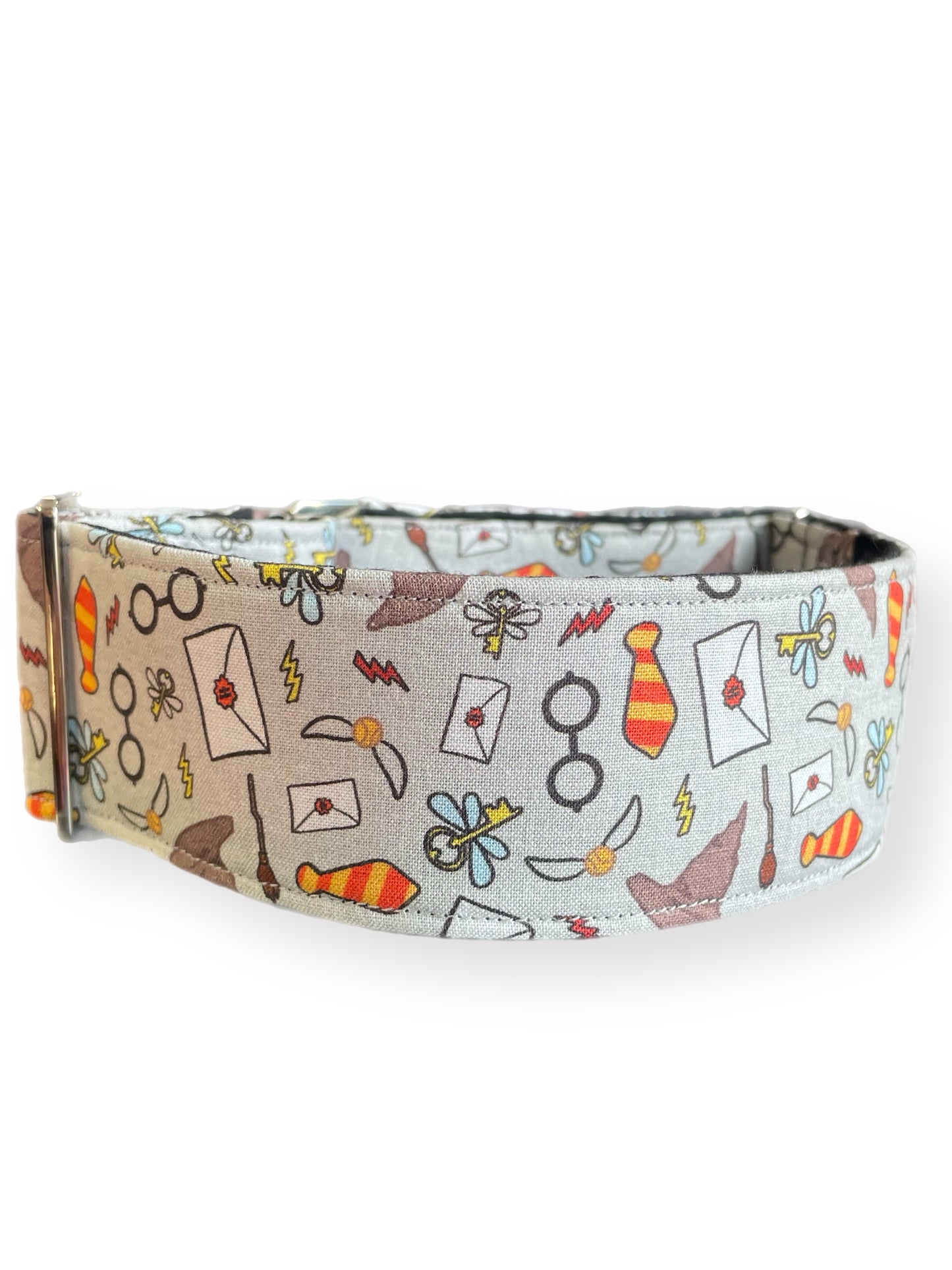 The Harry Potter inspired wide martingale collar greyhound in cotton super soft