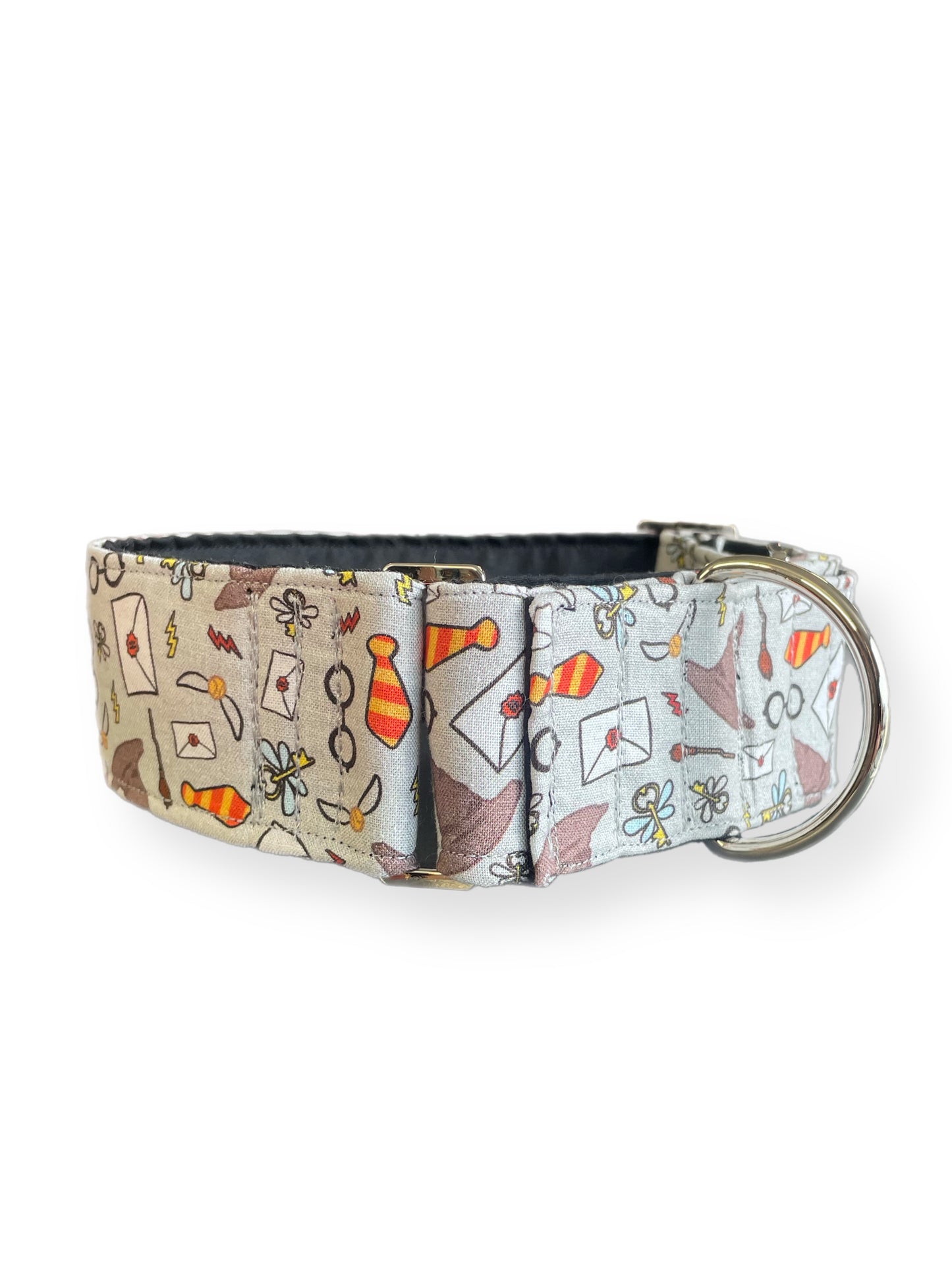 The Harry Potter inspired wide martingale collar greyhound in cotton super soft