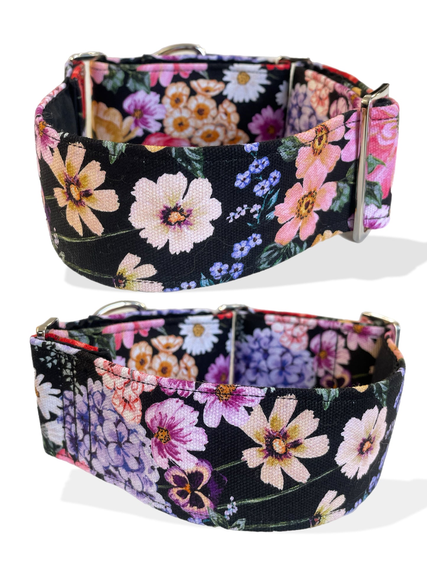 Outstanding floral design greyhound Martingale collar cotton covered soft
