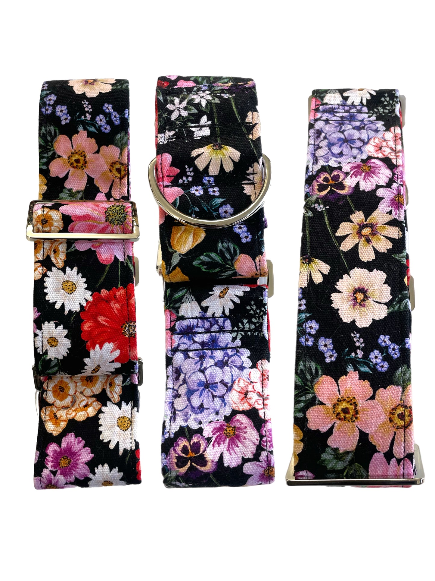 Outstanding floral design greyhound Martingale collar cotton covered soft