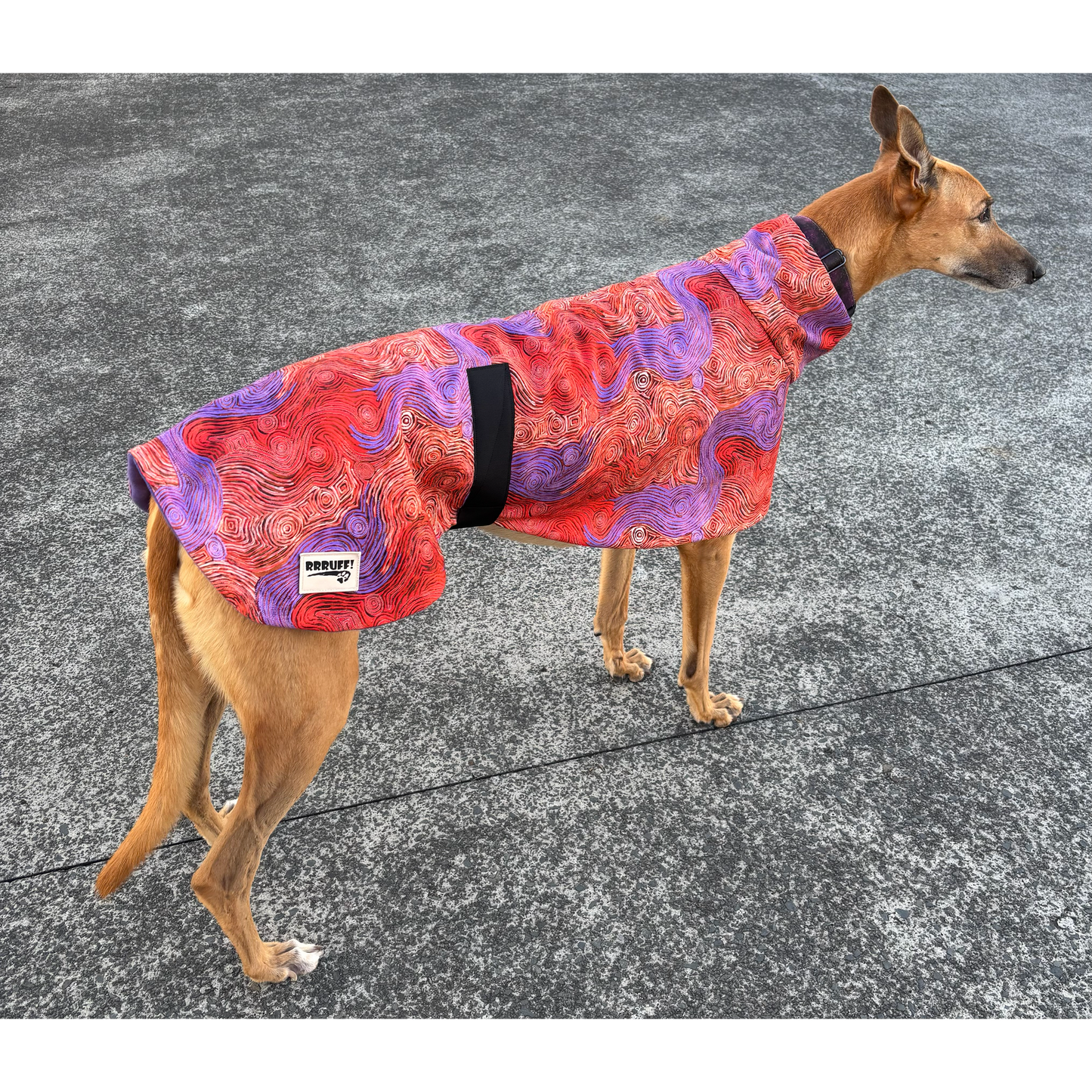 Beautiful indigenous design cotton & fleece sports