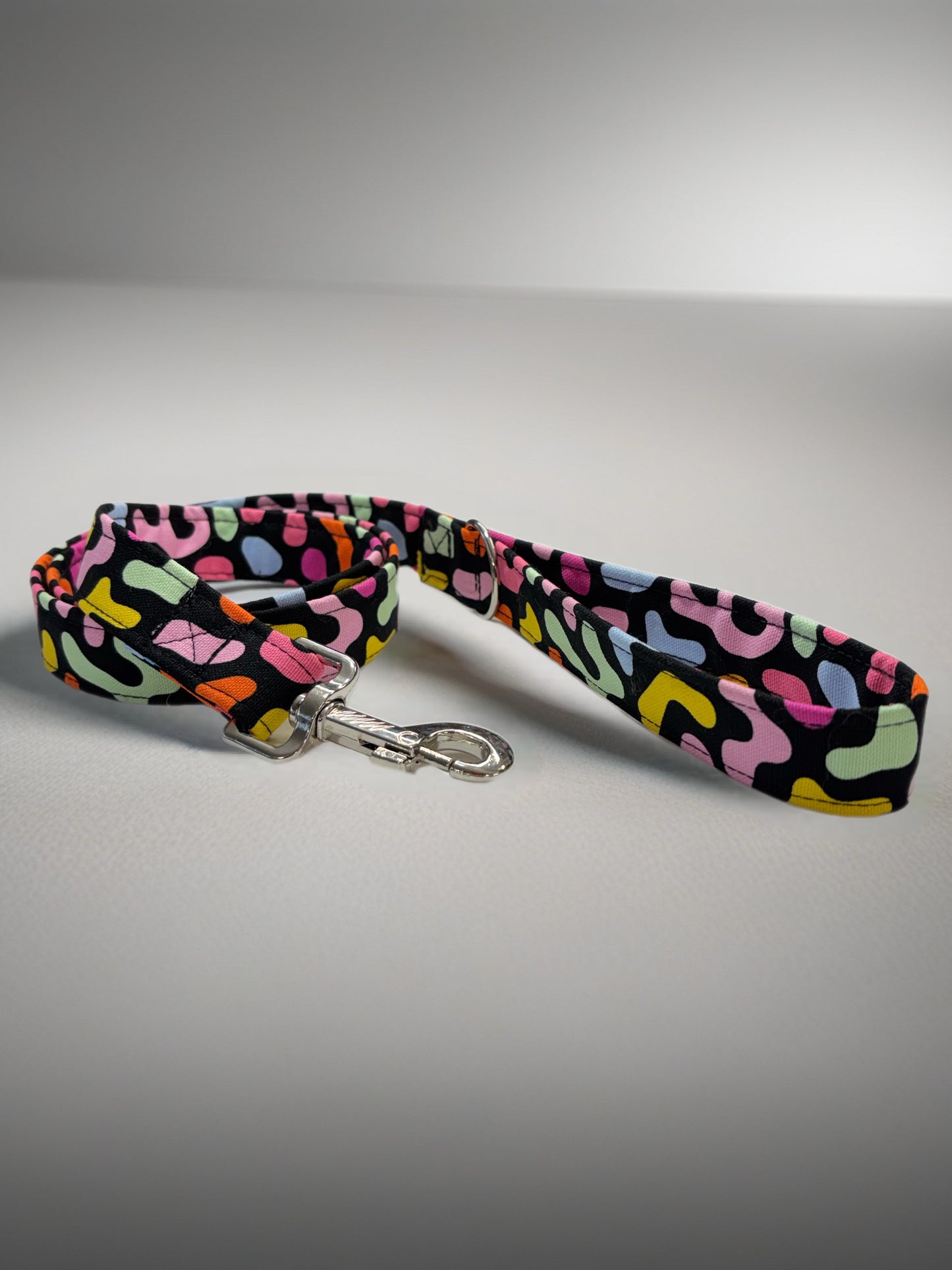 Bright and vivid colorscope Martingale collar cotton covered 50mm width soft and comfy