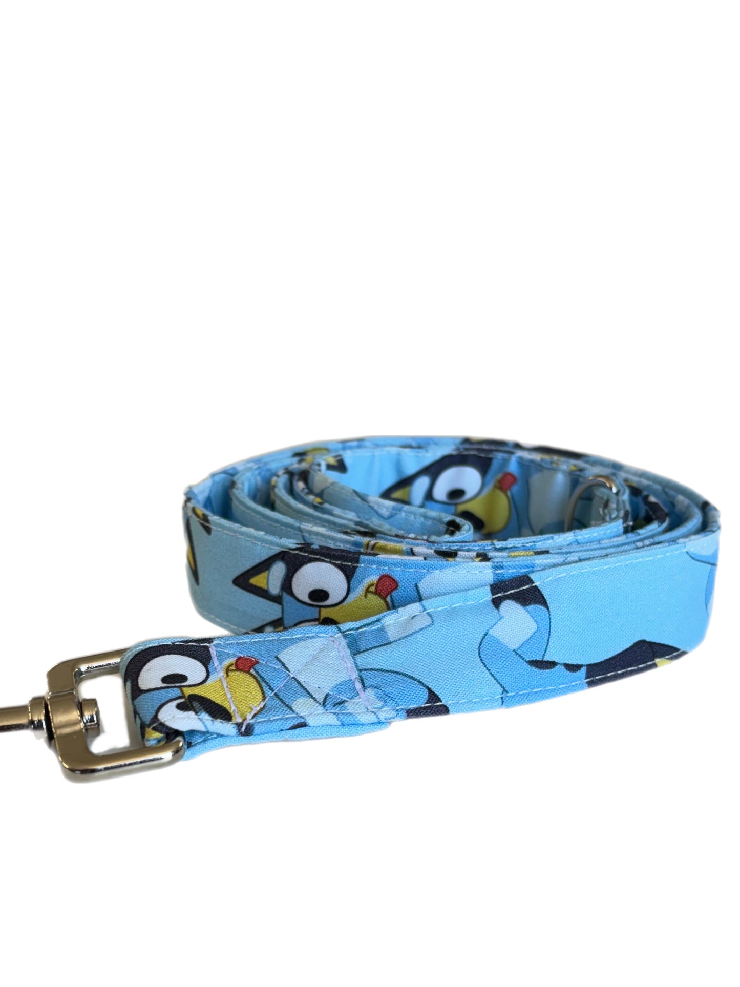 Bluey inspired greyhound martingale collar cotton covered super soft