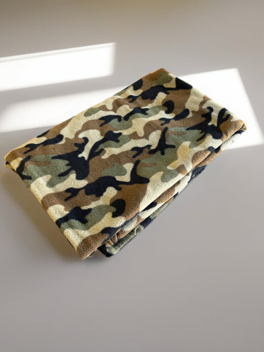 Cammo polar fleece XXL DIY dog bed cover only. Stuff it!