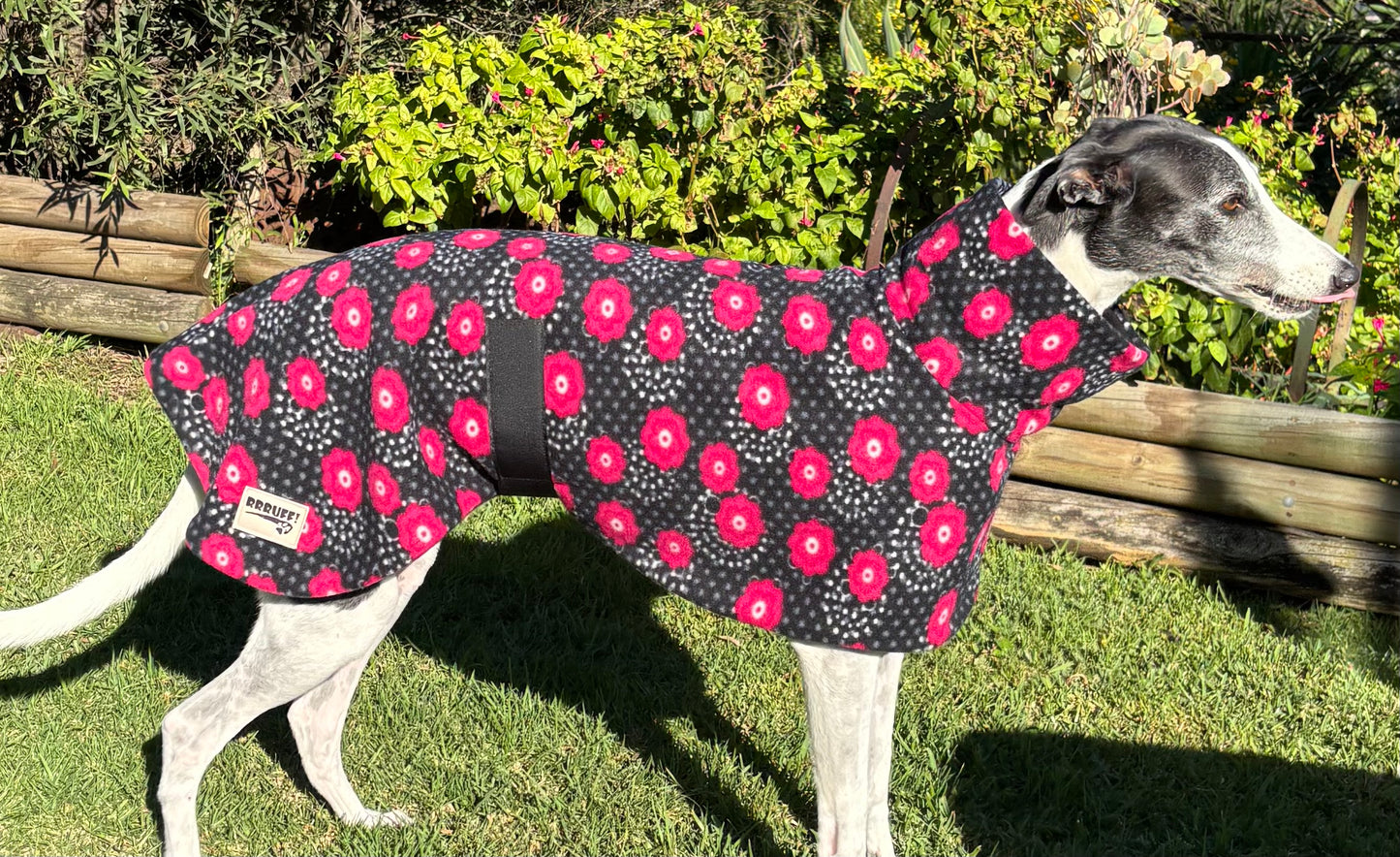 Pretty poppies lightweight fleece sports