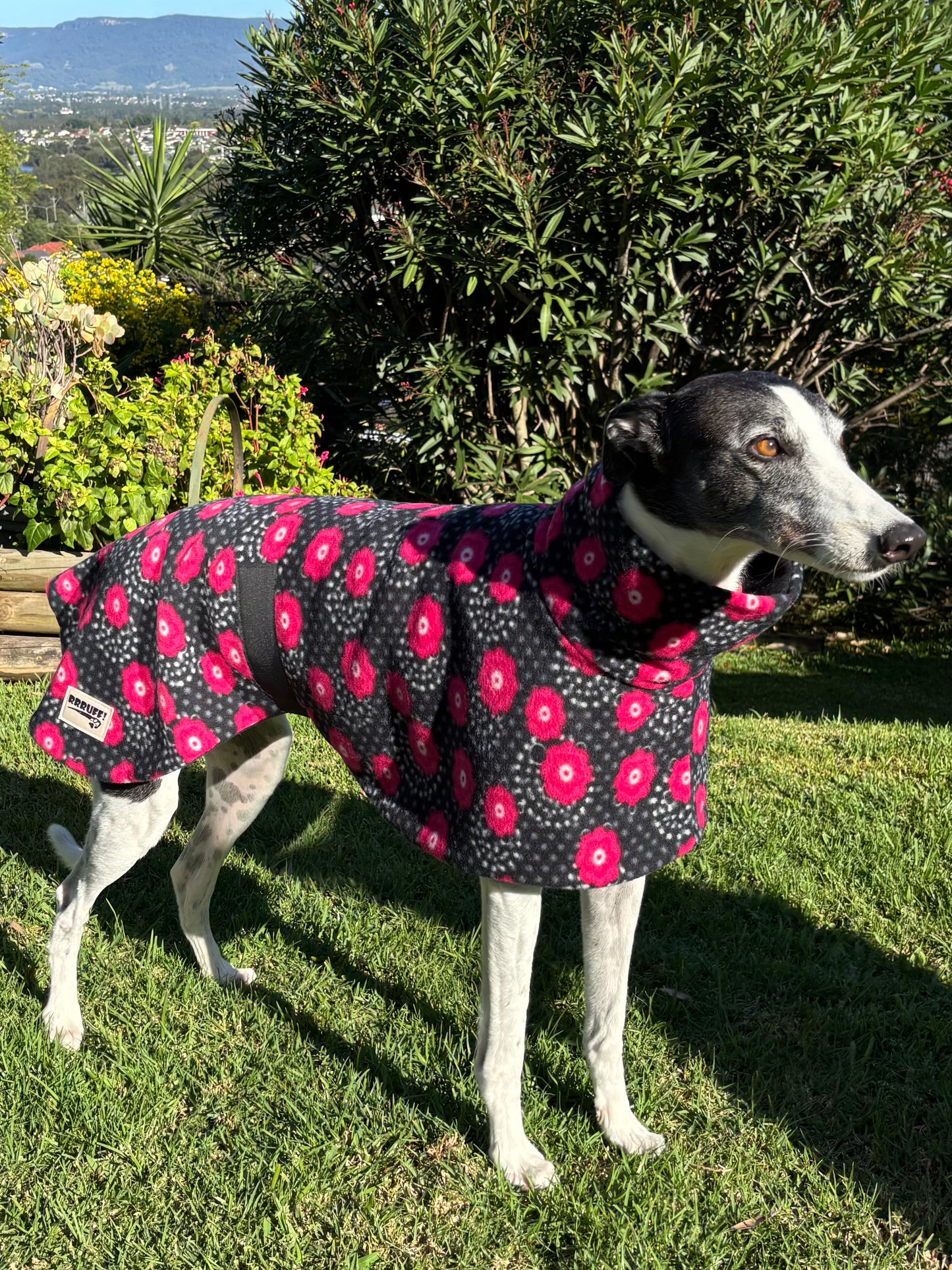Pretty poppies lightweight fleece sports