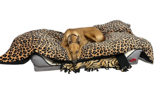 Jumbo super soft fleece cover DIY dog bed luxury washable