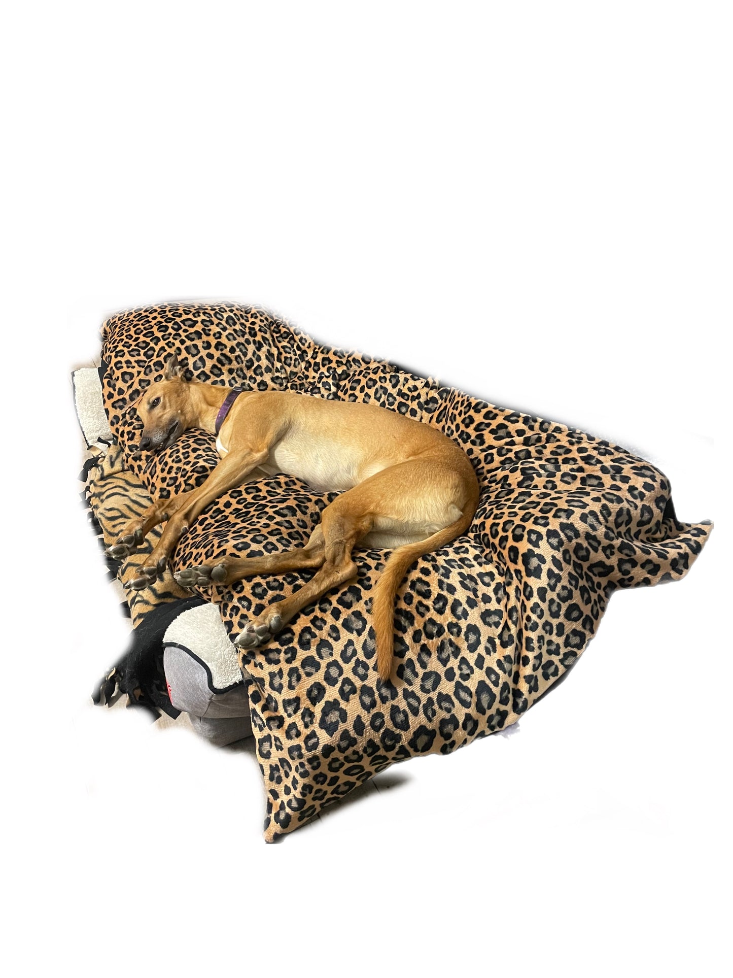 Jumbo super soft fleece cover DIY dog bed luxury washable