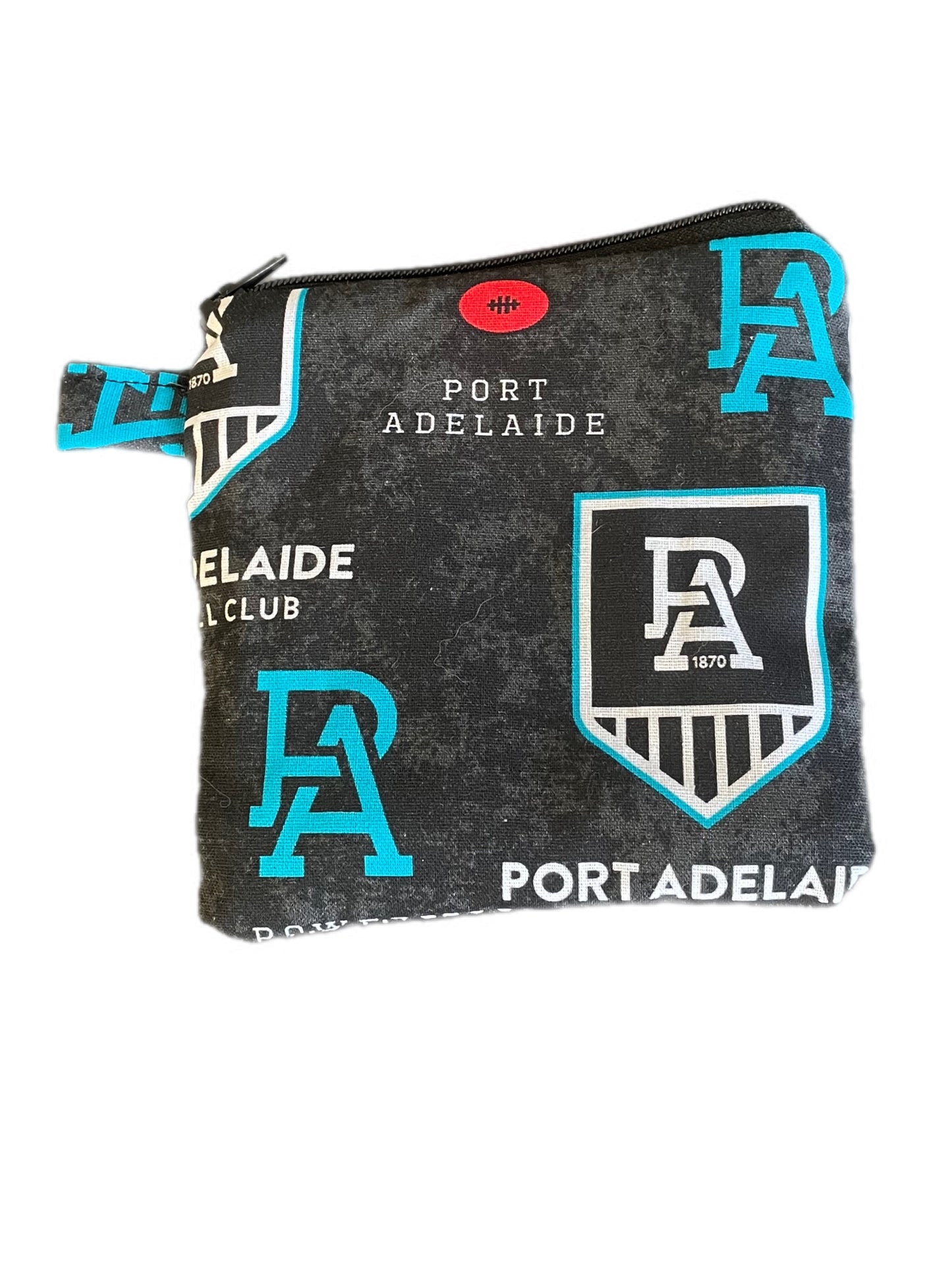 AFL inspired Go bags, poo bag holder, coin bag no