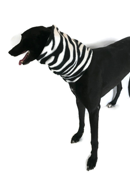 Greyhound fleece extra wide collar scarf snood neck warmer – RRRUFF!