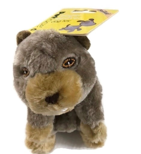 Eager beaver dog toy