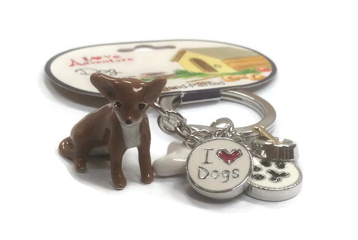 Chihuahua dog breed 3D keyring – RRRUFF!