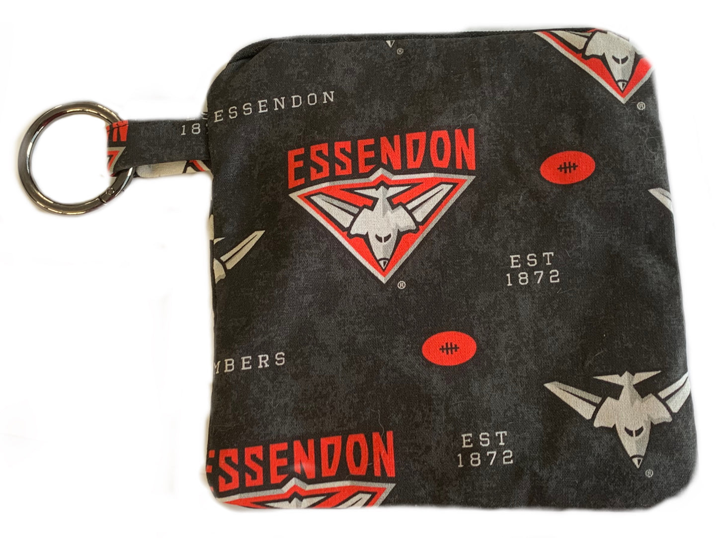 Bombers Martingale collar greyhound collar AFL Essendon Bombers footy cotton fabric