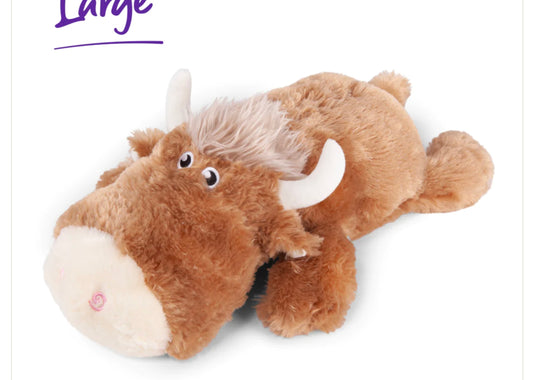 Lazy ox Furry dog large plush toy