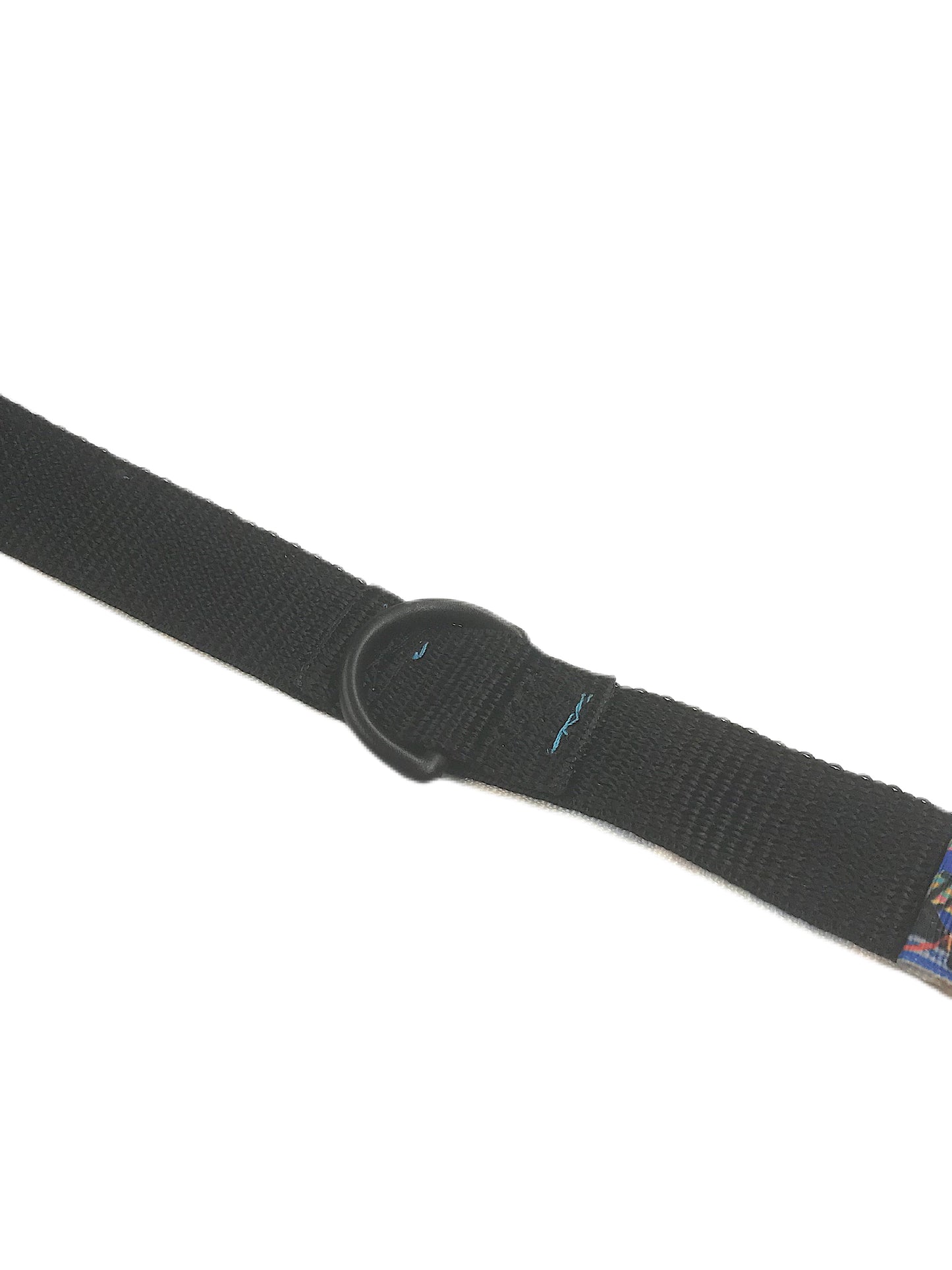 Leash with reclining greyhound print sewn onto lead