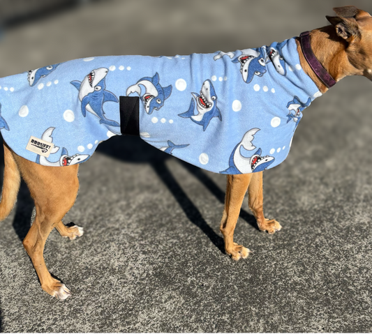Sharks fleecy midweight snuggly fleece sports