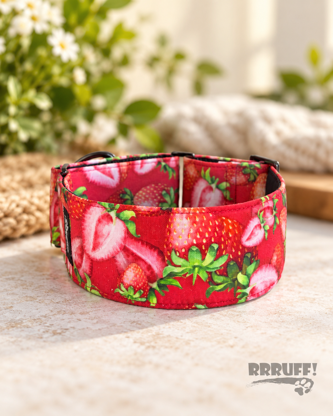 Berry best fresh strawberries martingale greyhound collar