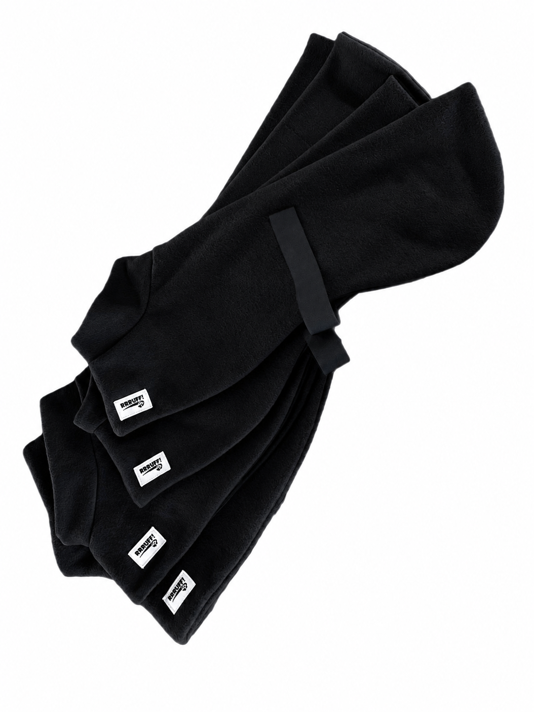The in-betweener sports coat for greyhounds in medium weight polar fleece washable