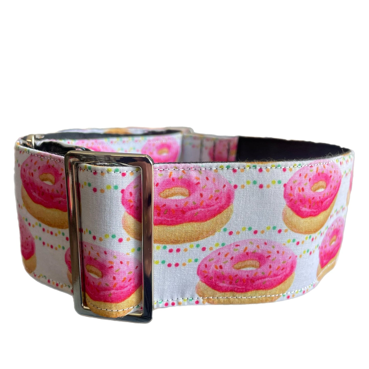 Delicious Donuts Martingale collar greyhound wide super soft cotton fabric