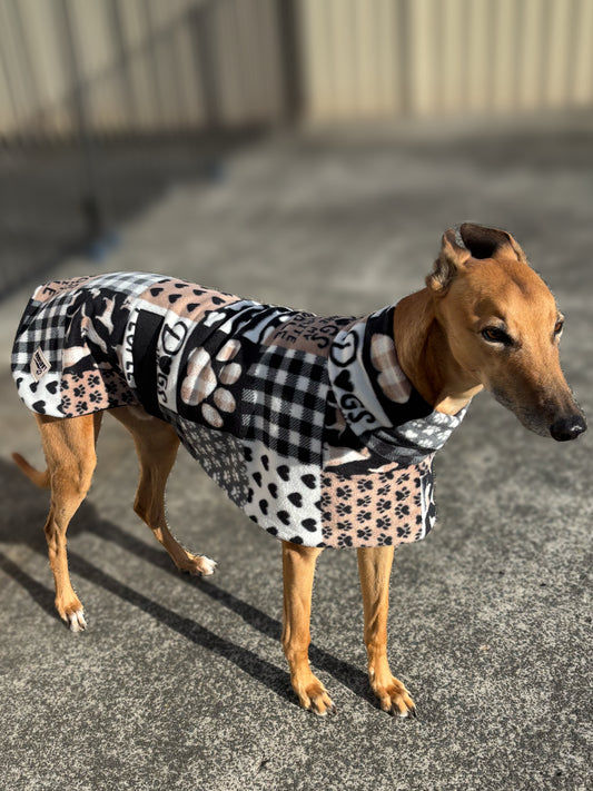 Dogs are my favorite people Soft fleecy greyhound sports coat