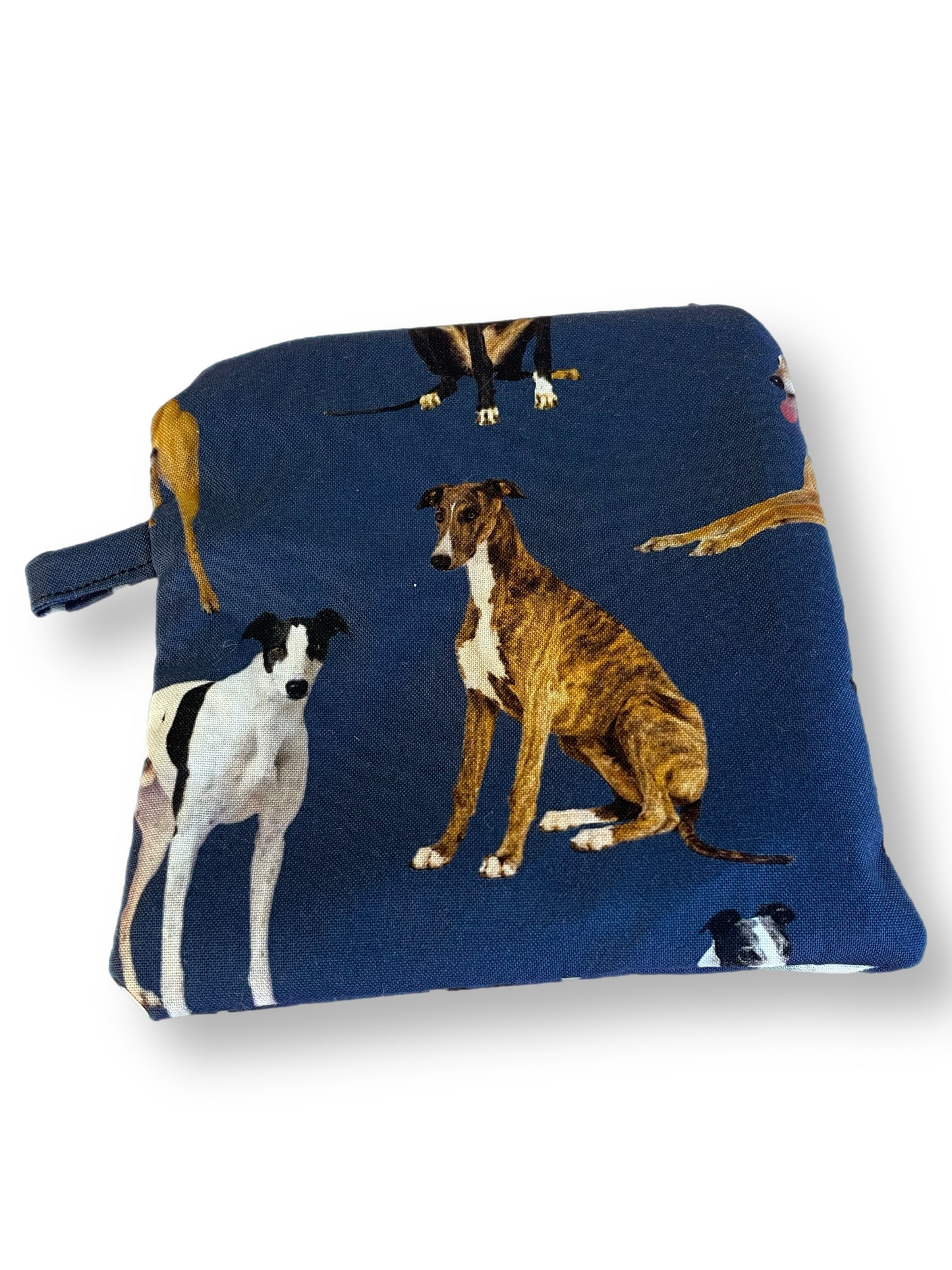 Go bag, treat bag, greyhound, poo bag holder, coin bag, gift