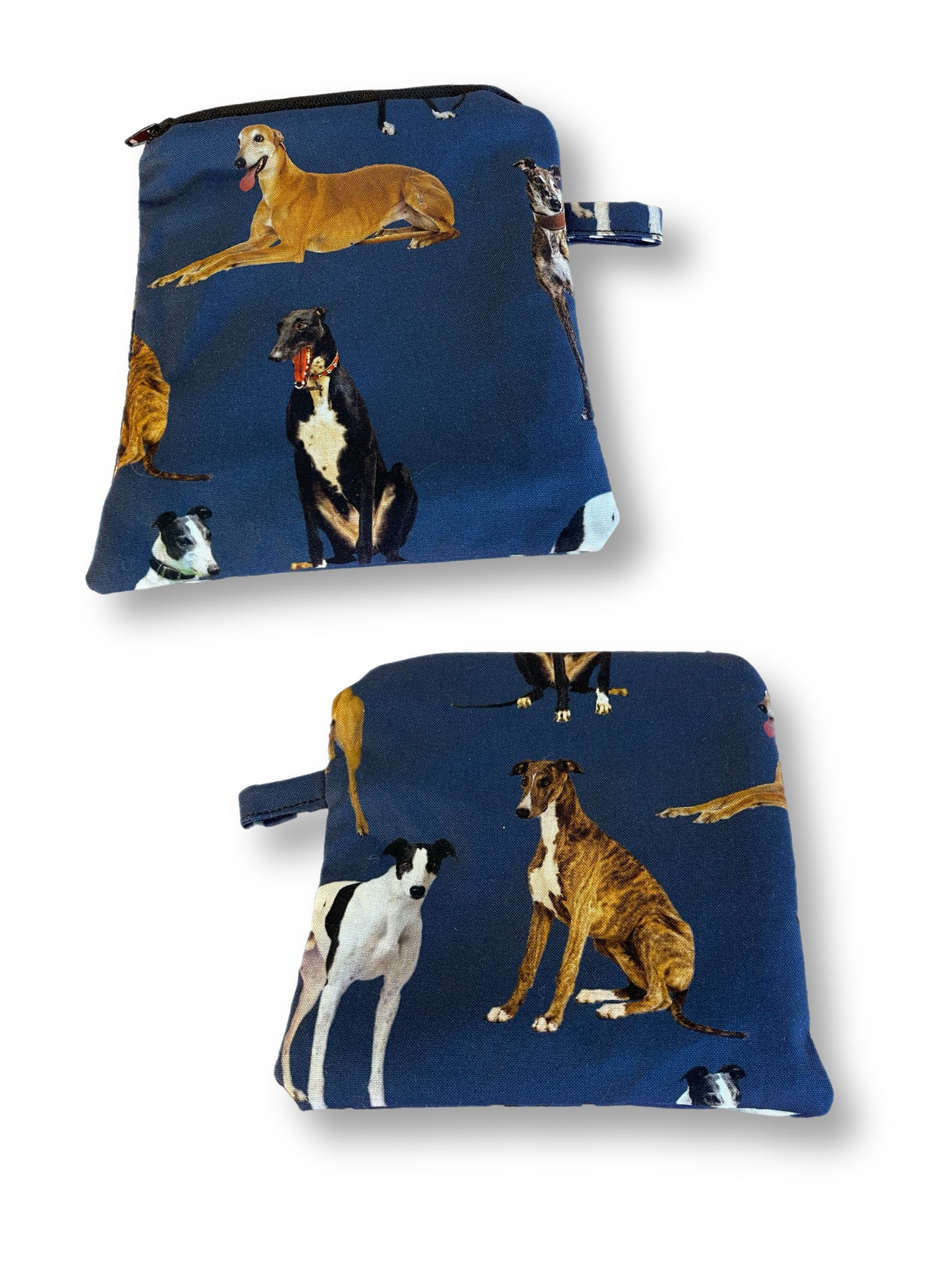 Go bag, treat bag, greyhound, poo bag holder, coin bag, gift