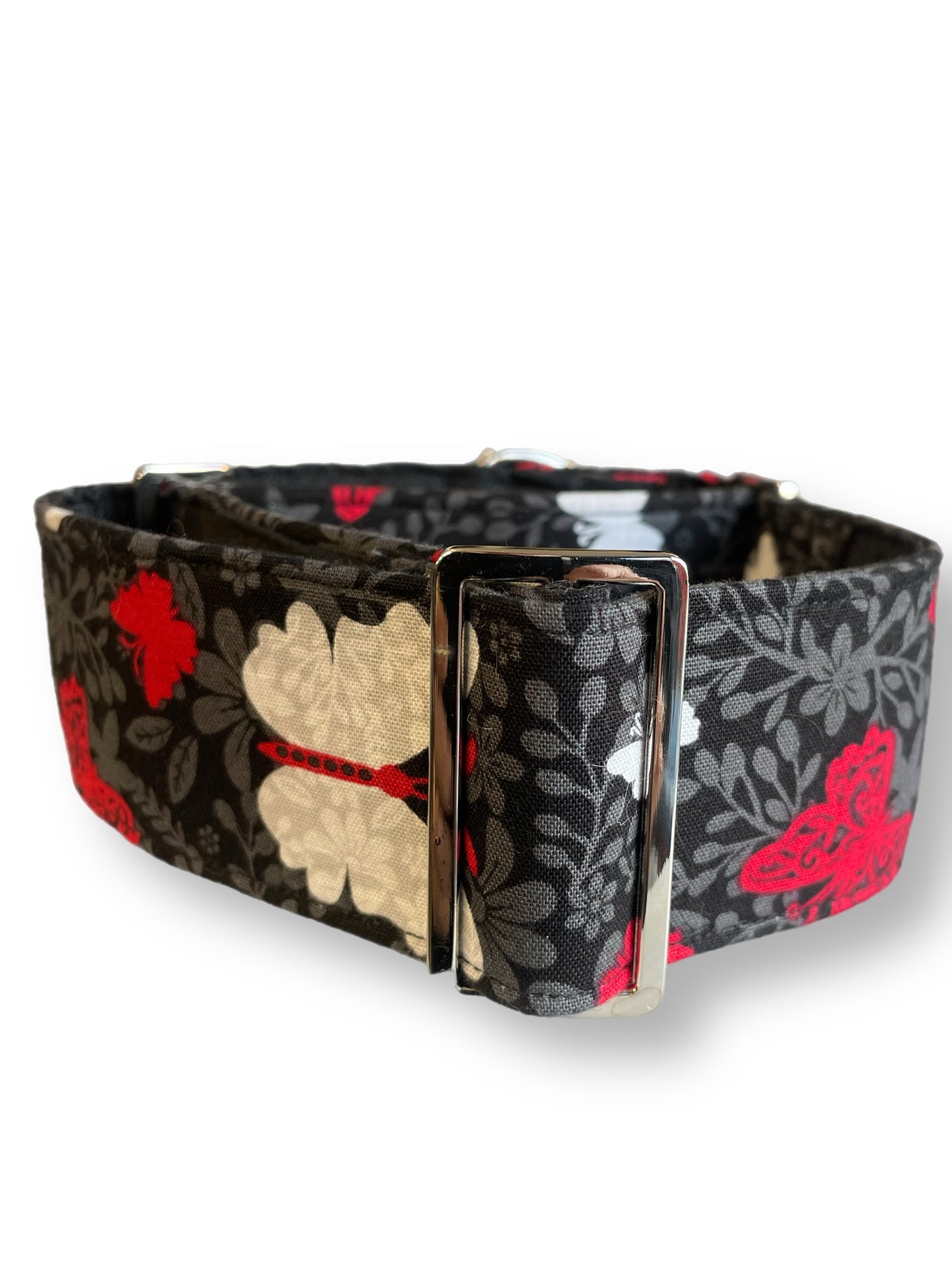 Bold Butterflies greyhound 50mm martingale cotton super soft