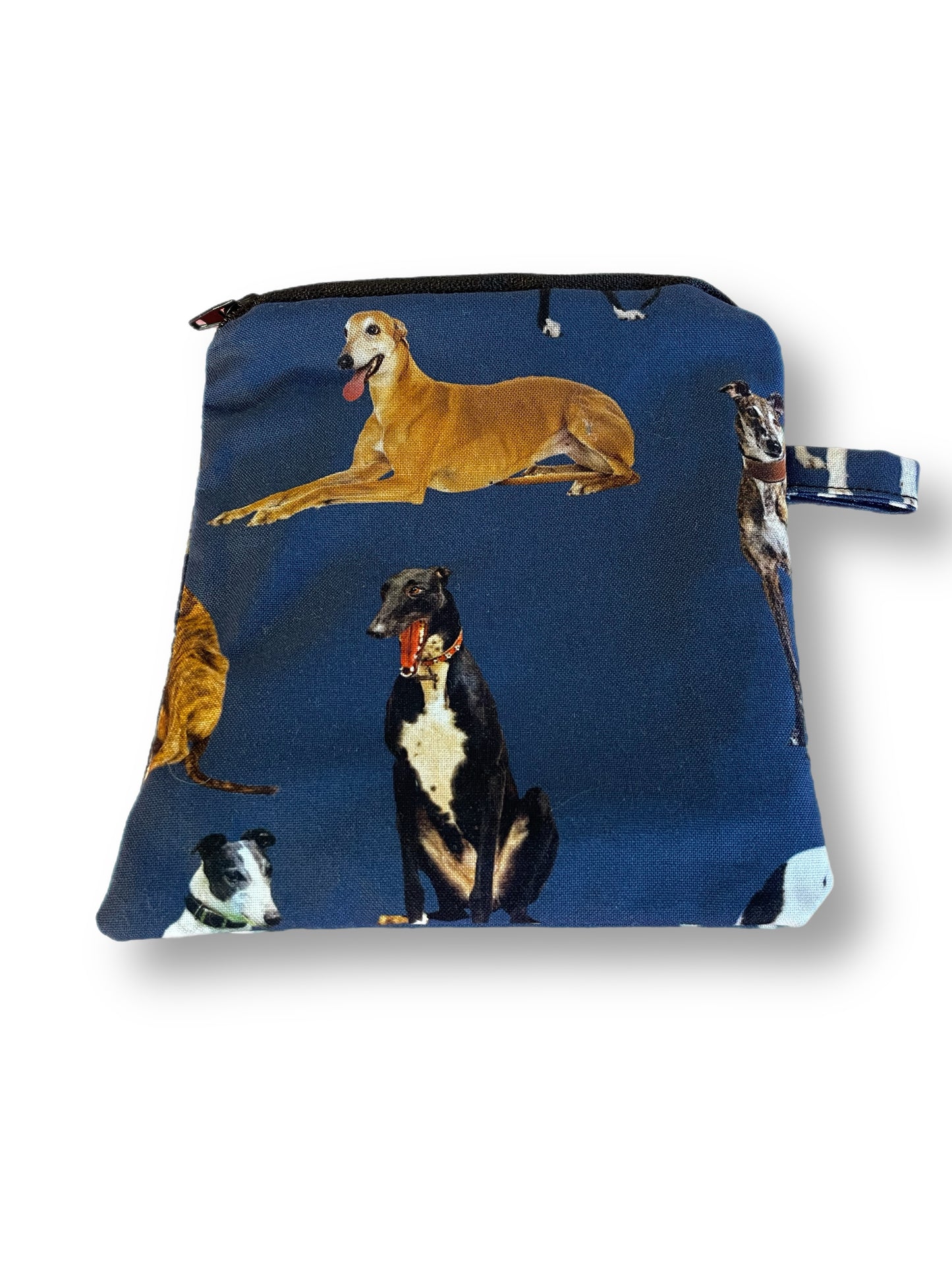 Go bag, treat bag, greyhound, poo bag holder, coin bag, gift