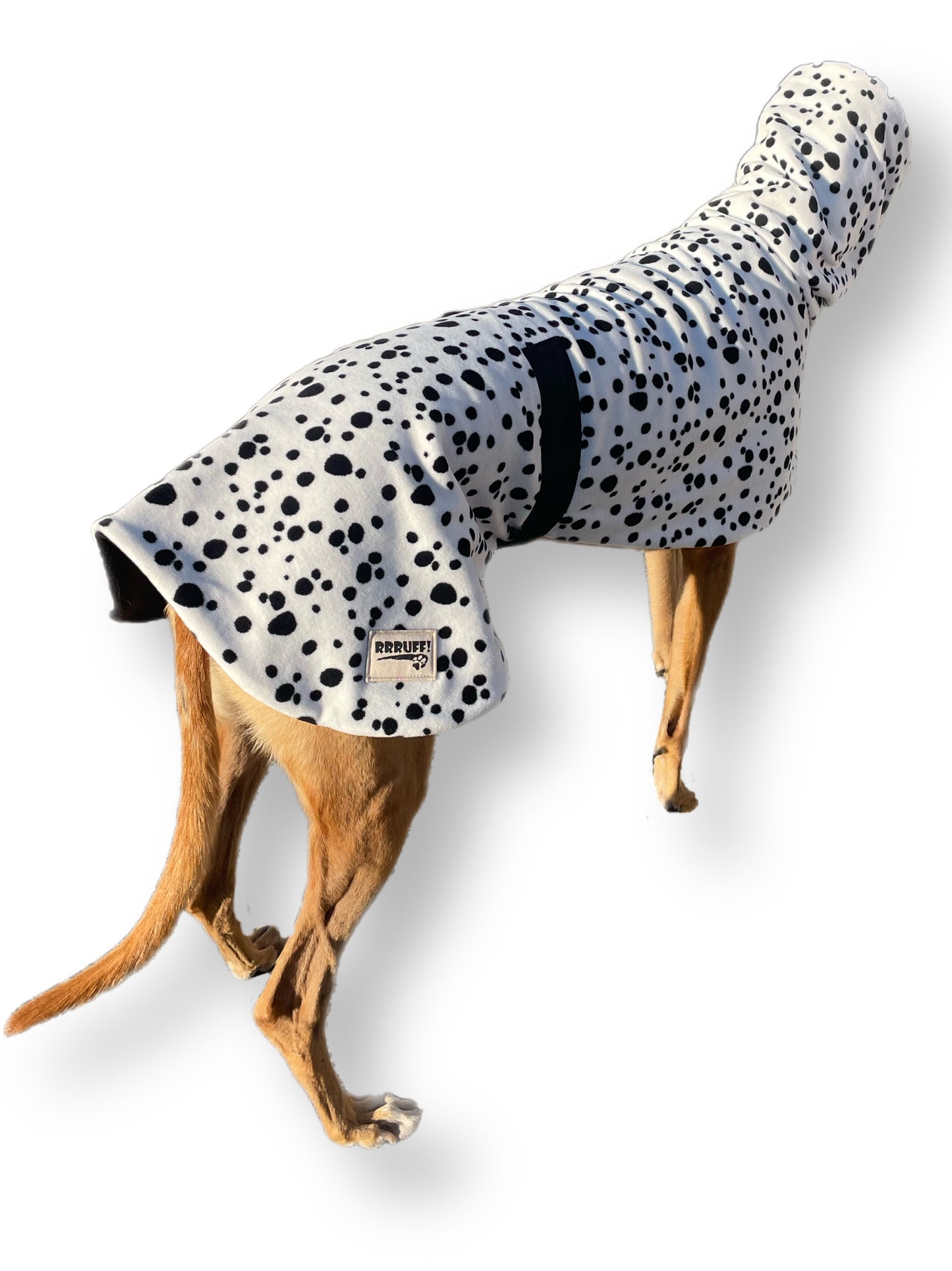 Going dotty luxury Greyhound Deluxe coat rug extra thick snuggly polar fleece washable