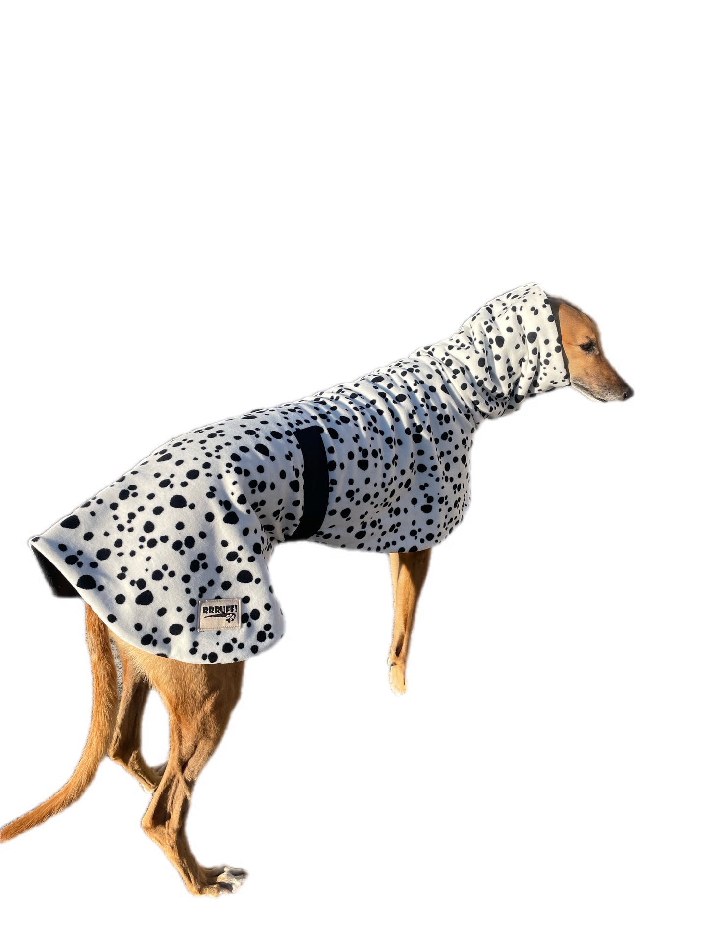 Going dotty luxury Greyhound Deluxe coat rug extra thick snuggly polar fleece washable