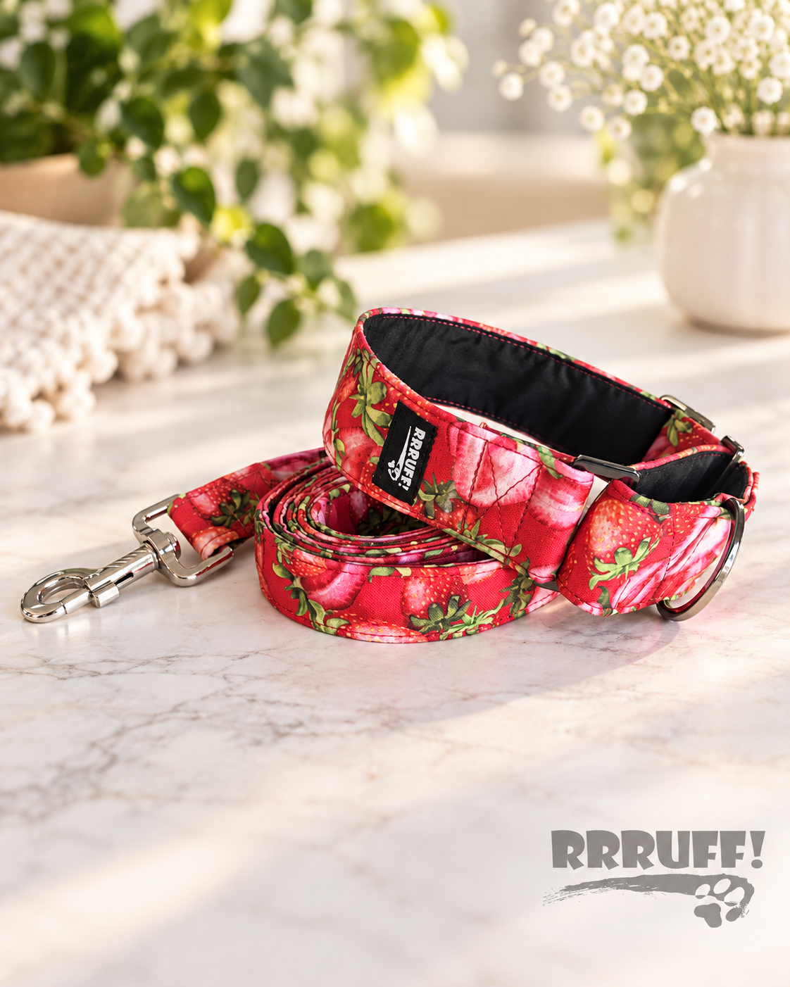 Berry best fresh strawberries martingale greyhound collar