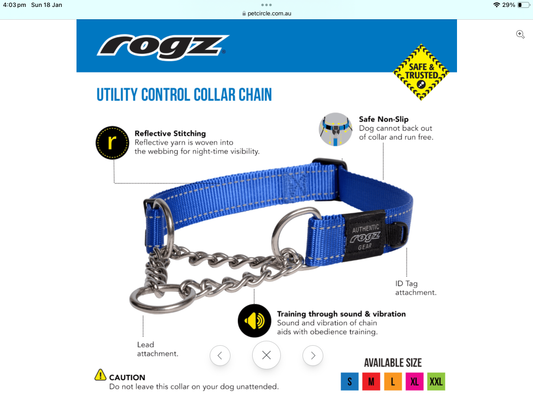 Rogz collar clearance