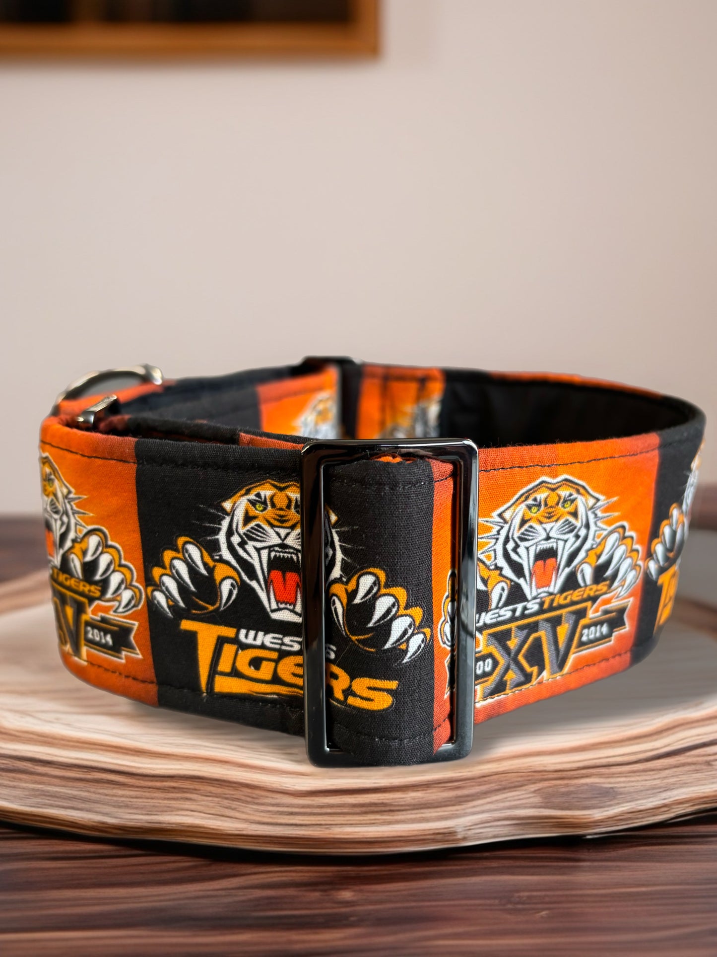 Hear the mighty roar! THE martingale for the exceptional greyhound. Limited edition. Handcrafted by two ladies in NSW