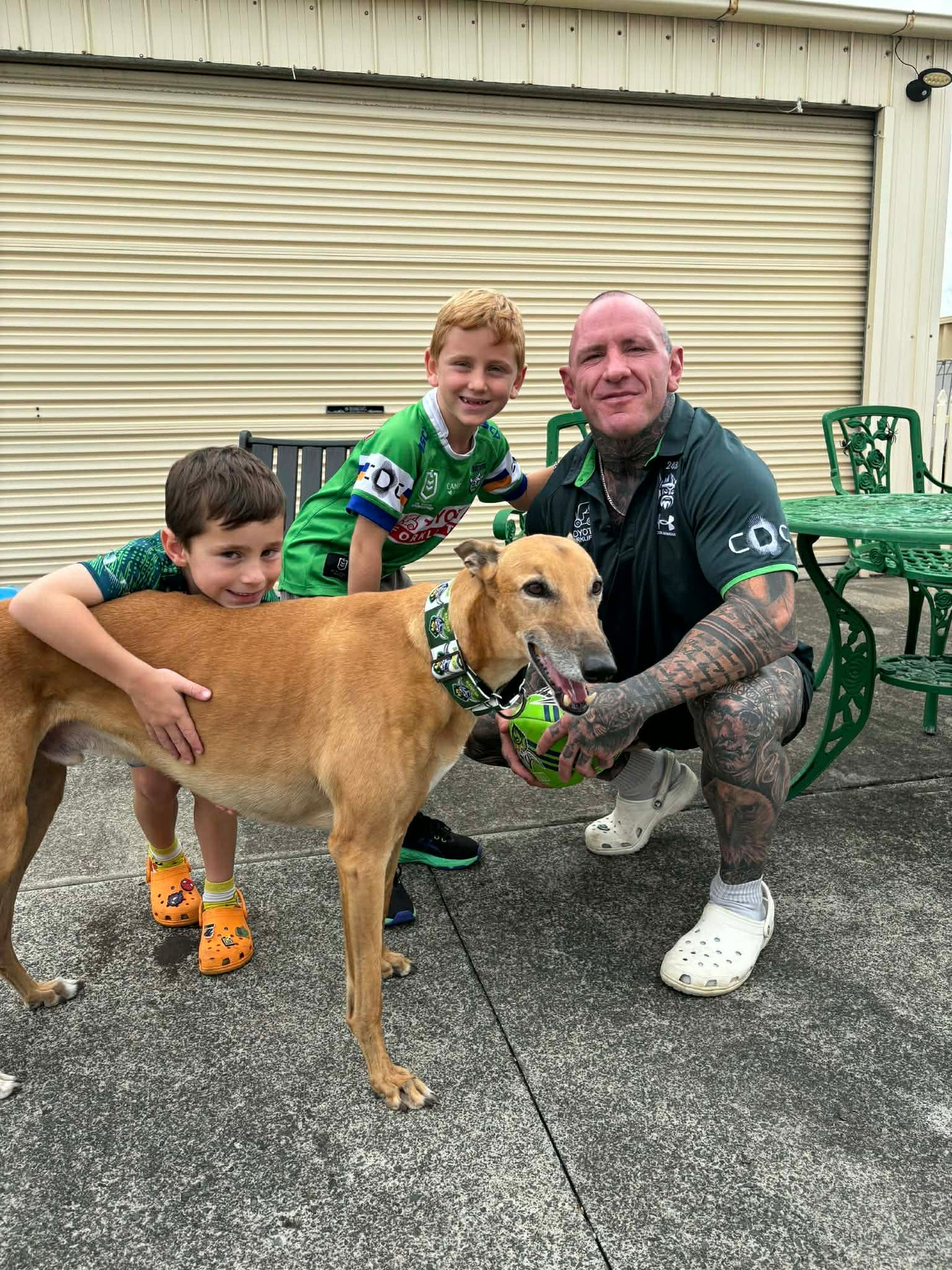 When one legend meets another! Raiders collar for the exceptional hound. Only a few made. Each piece is hand crafted