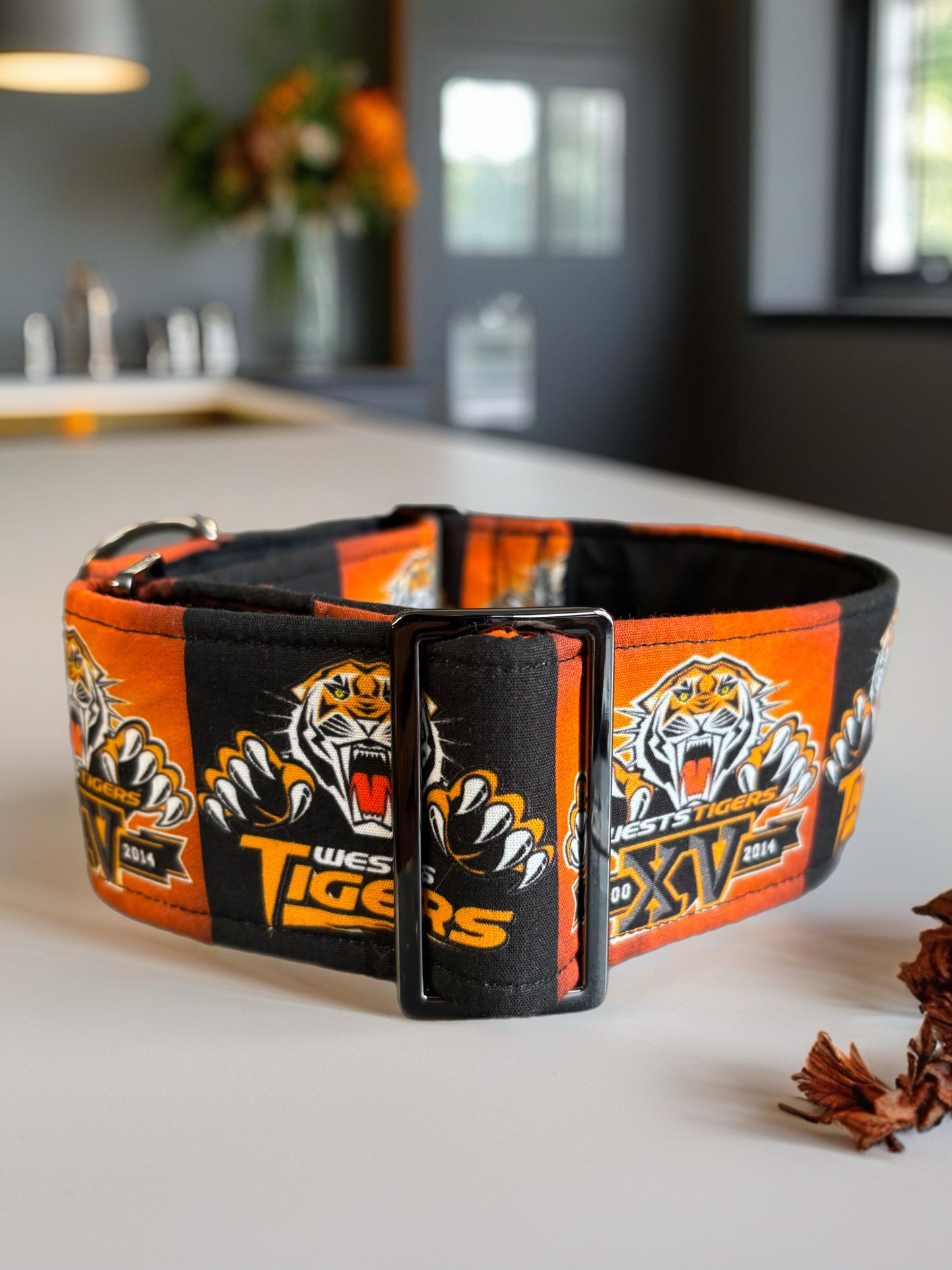 Hear the mighty roar! THE martingale for the exceptional greyhound. Limited edition. Handcrafted by two ladies in NSW