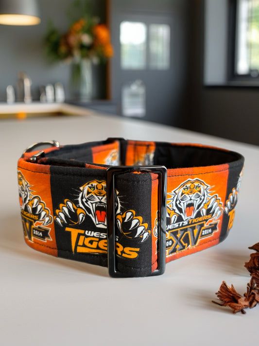 Hear the mighty roar! THE martingale for the exceptional greyhound. Limited edition. Handcrafted by two ladies in NSW