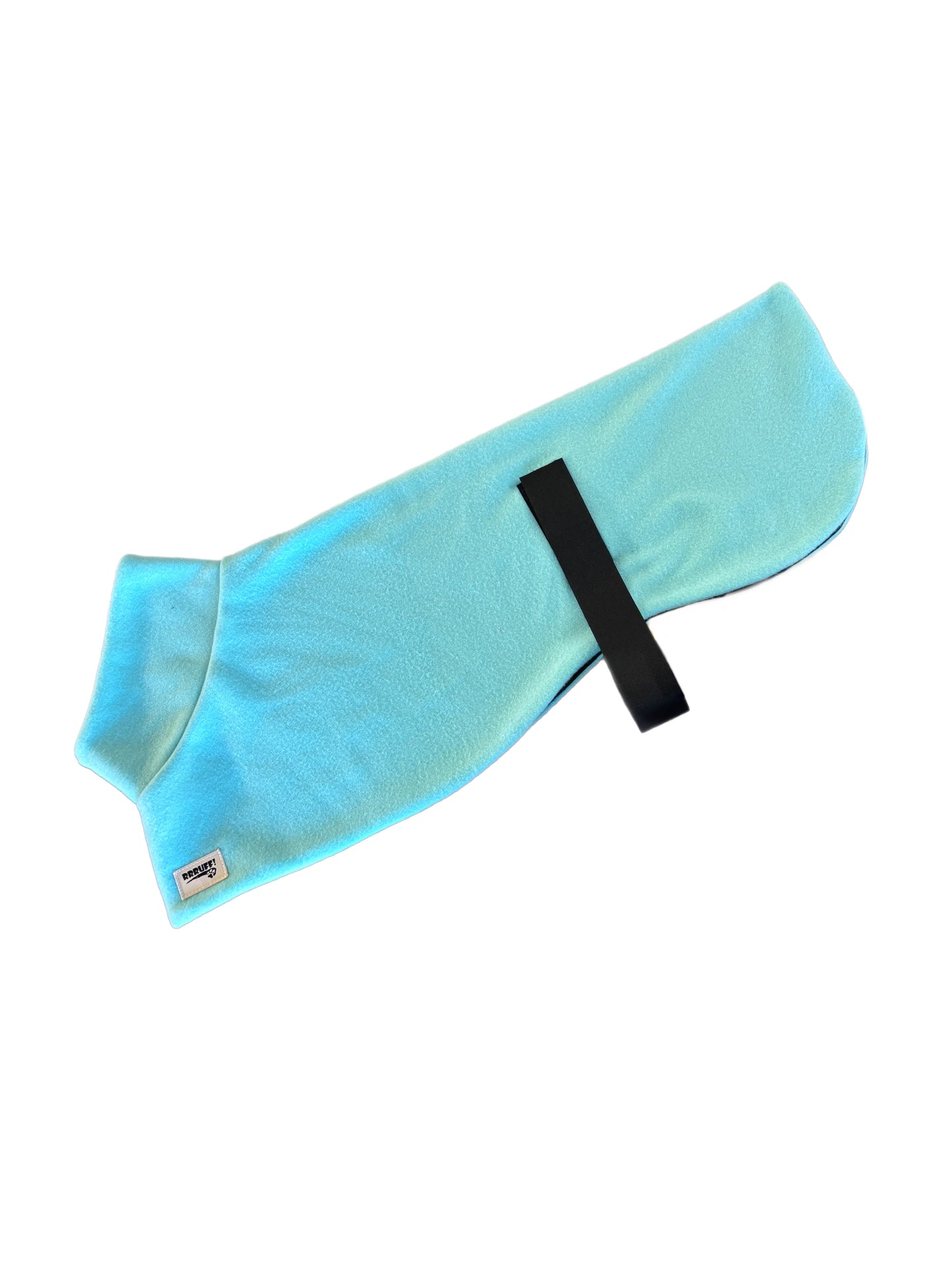 The in-betweener sports coat for greyhounds in medium weight polar fleece washable
