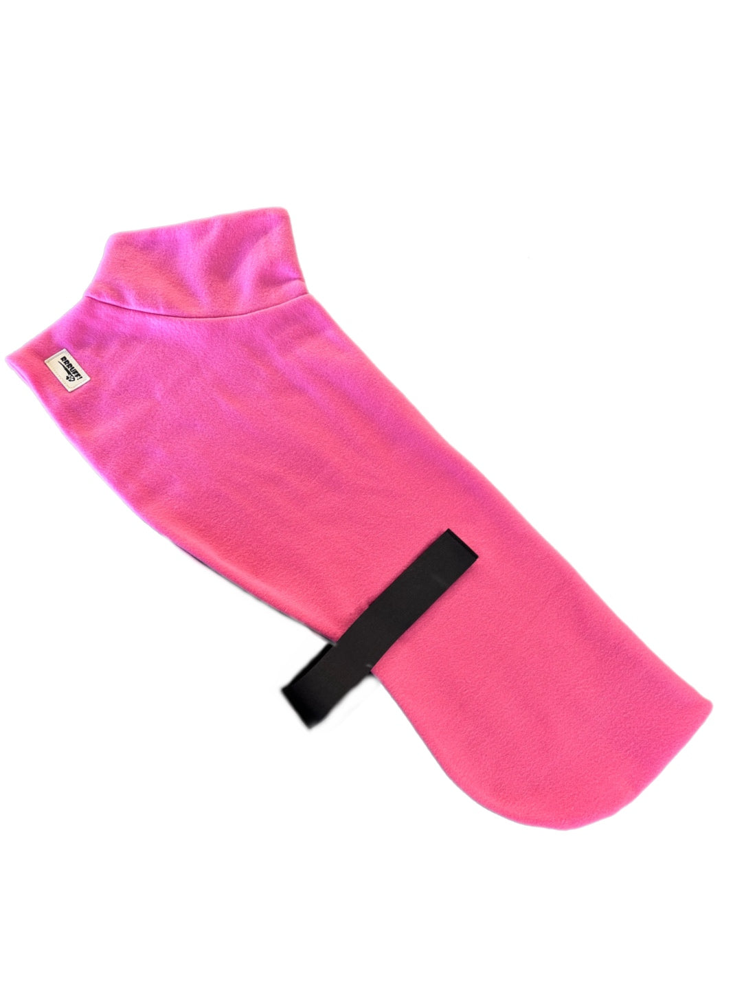 The in-betweener sports coat for greyhounds in medium weight polar fleece washable